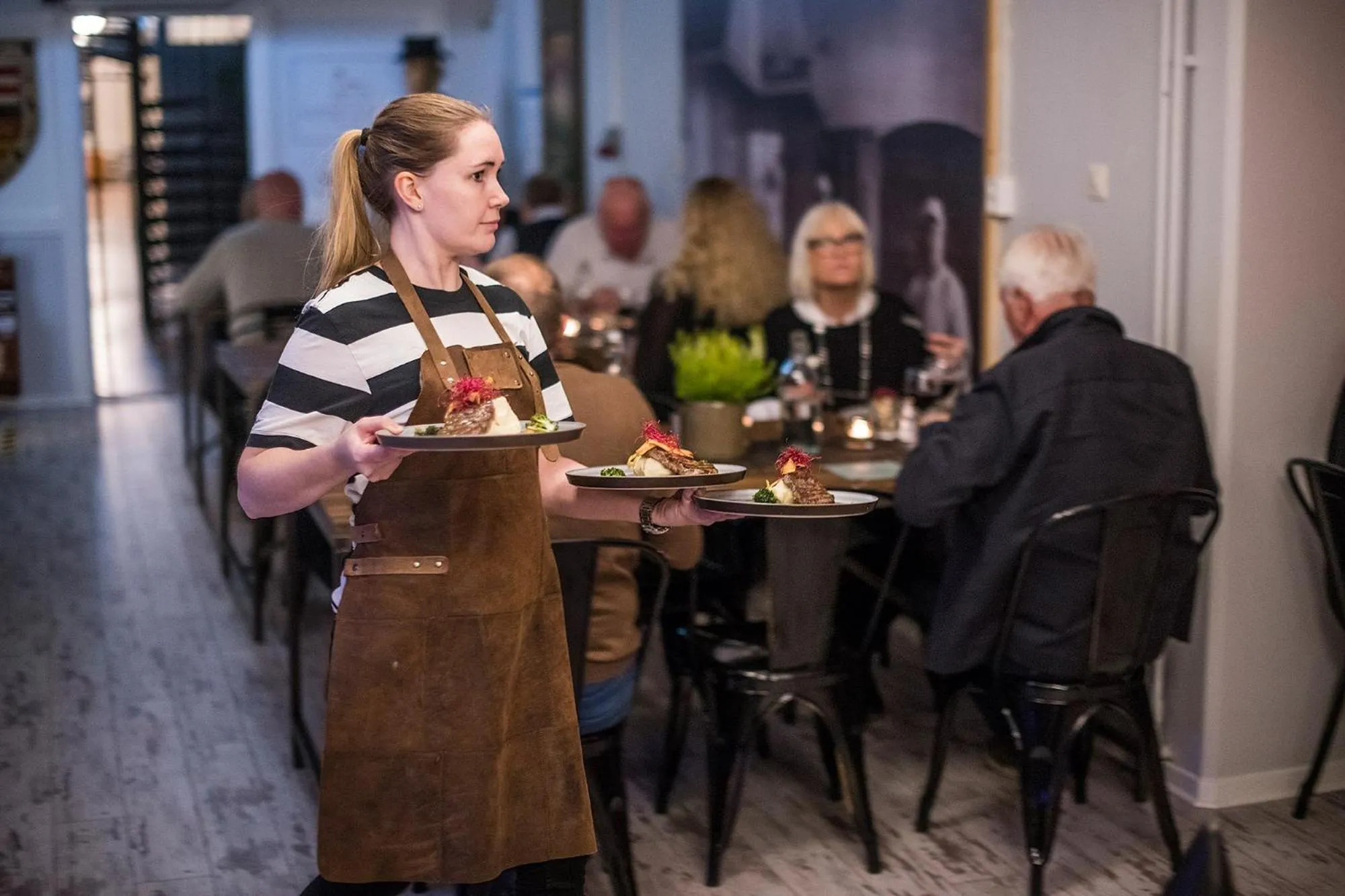 Restaurant/places to eat in Waterside Mariestad