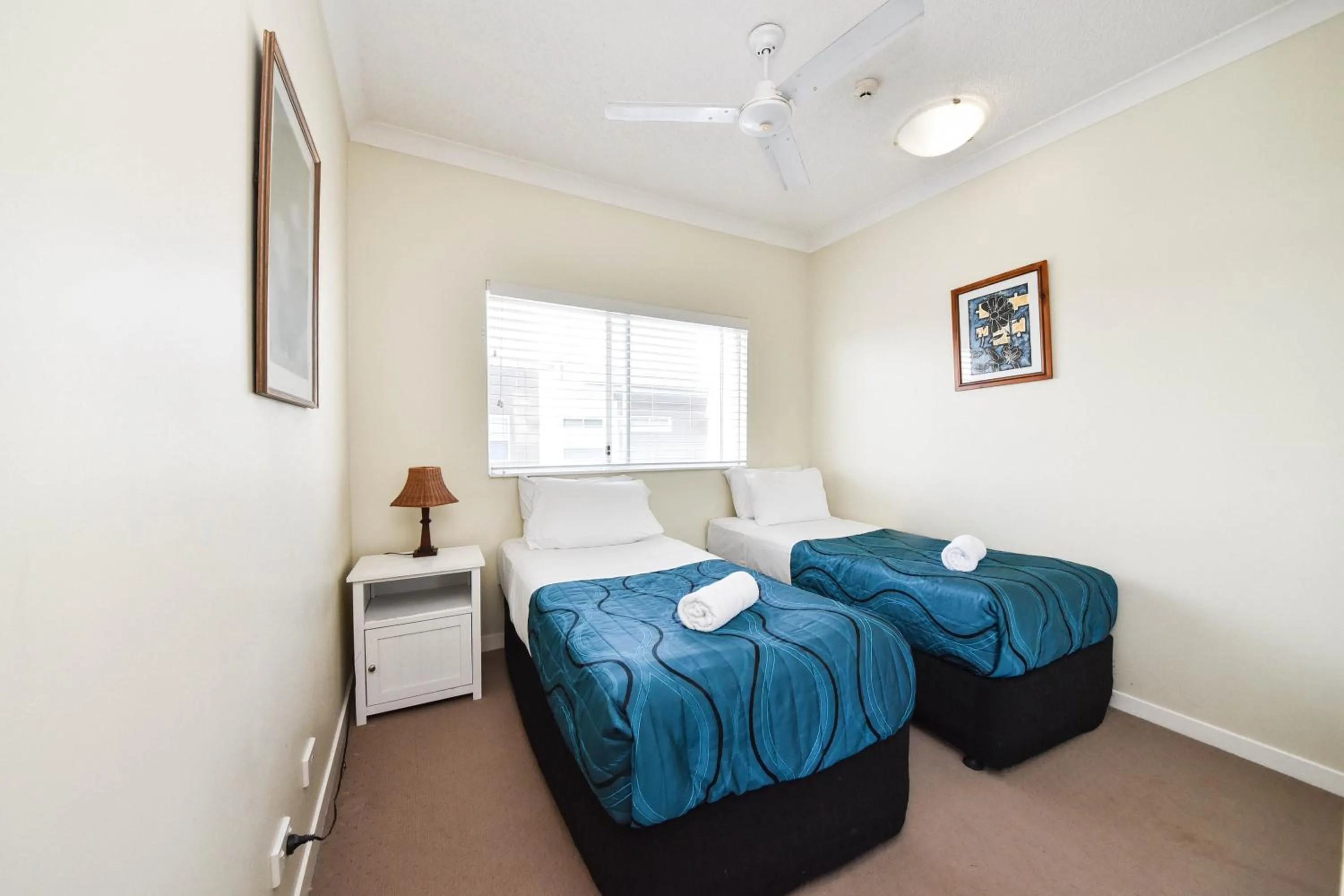 Bedroom, Bed in Founda Gardens Apartments