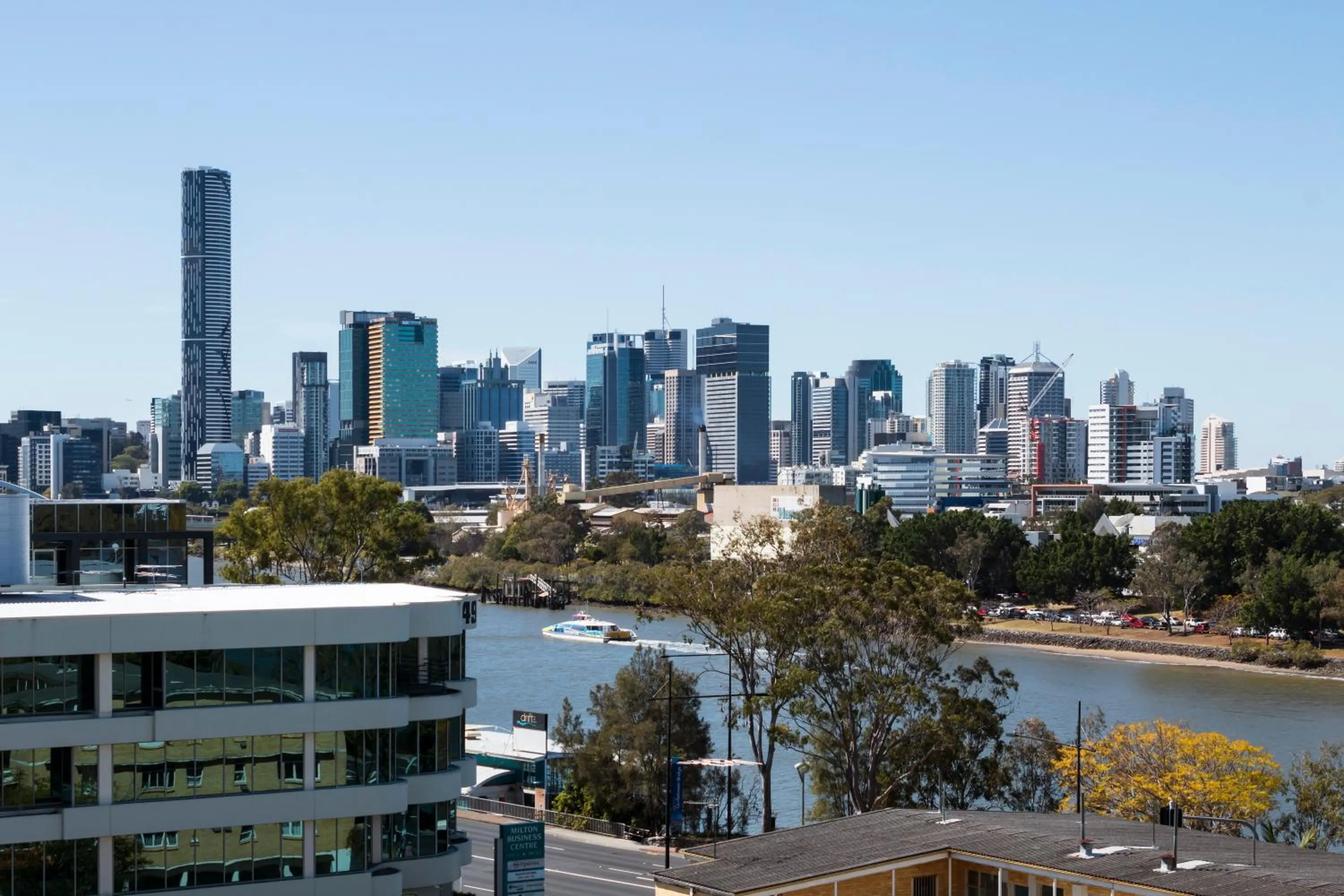 City view in Founda Gardens Apartments