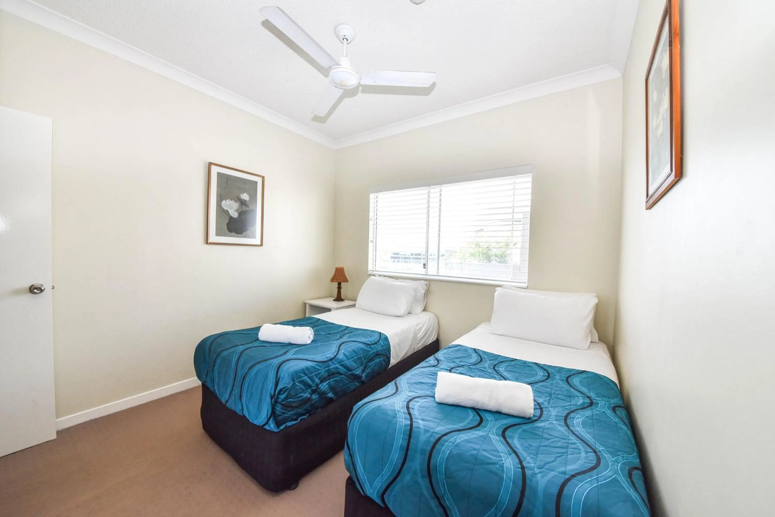 Bedroom, Bed in Founda Gardens Apartments