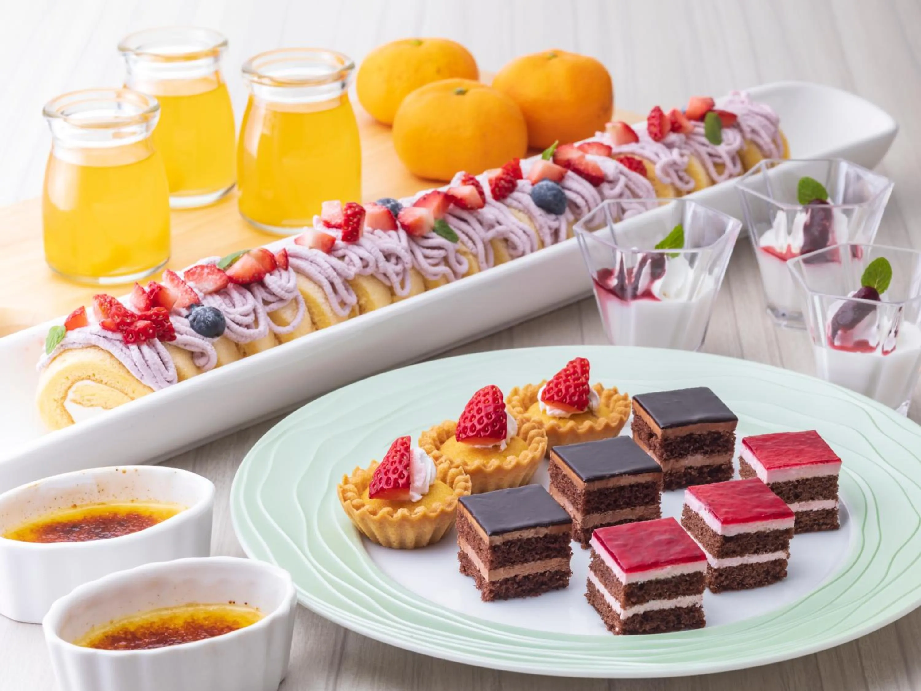 Dinner in Hotel Green Plaza Hamanako