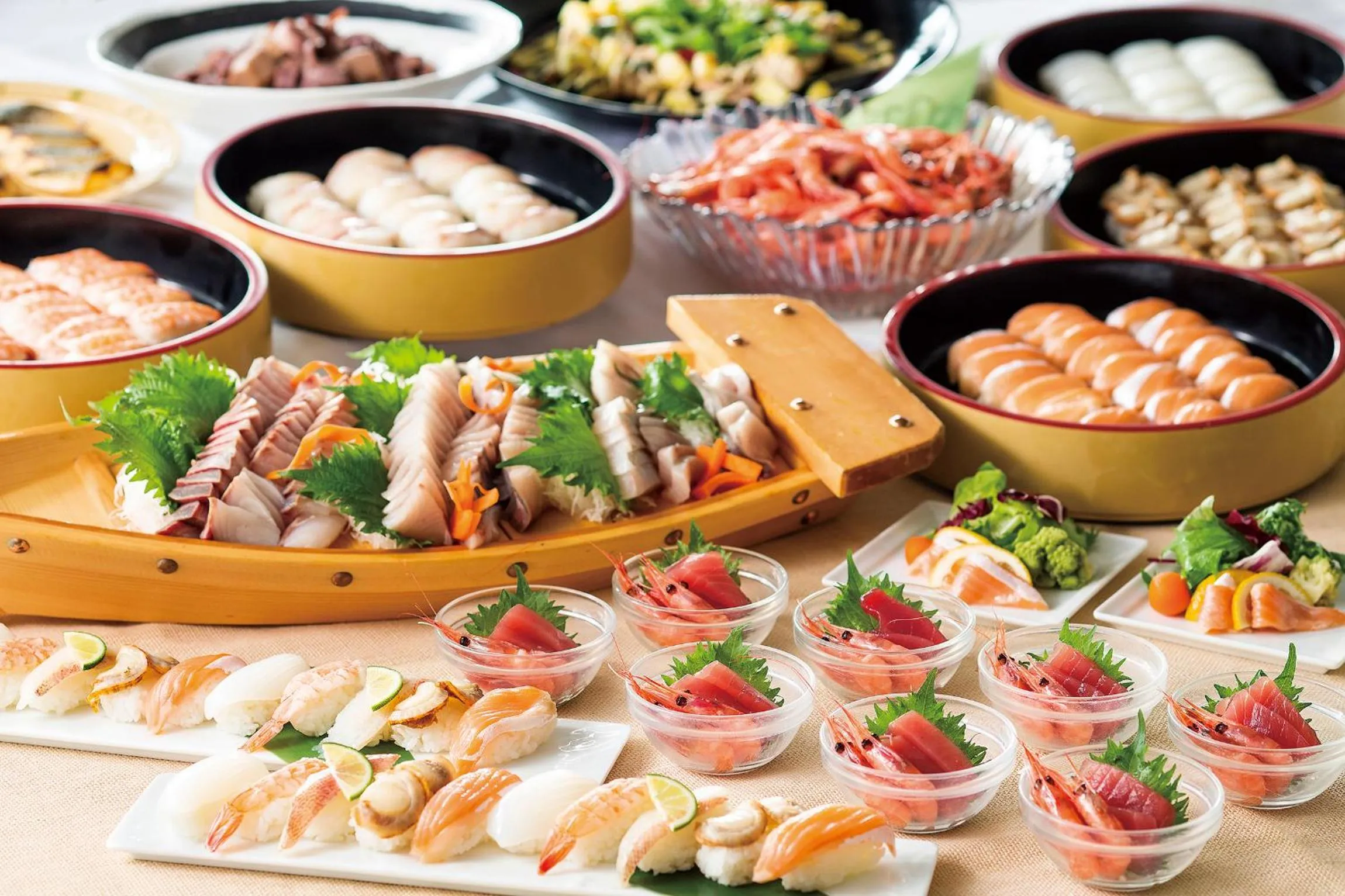 Dinner in Hotel Green Plaza Hamanako