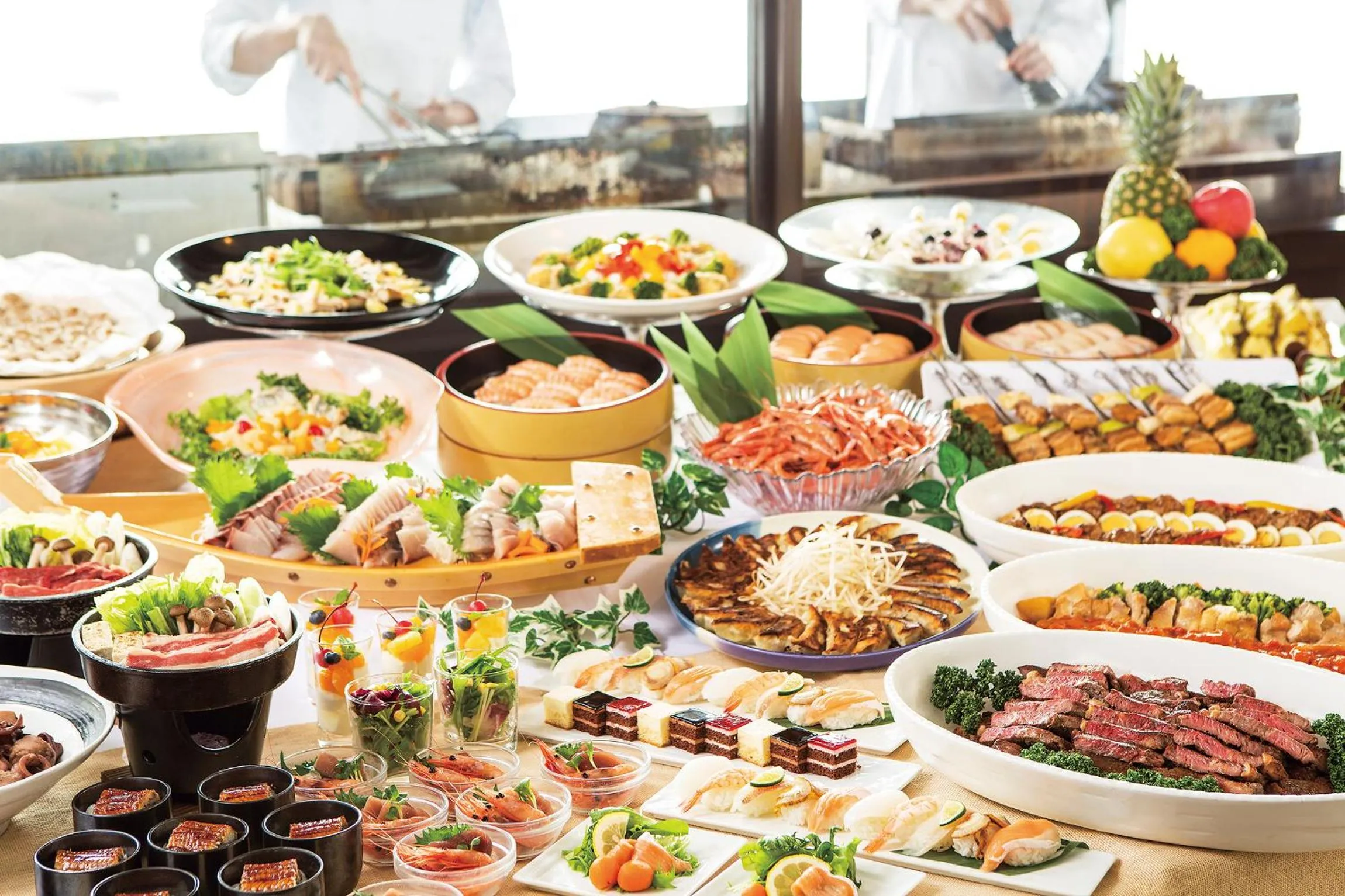 Dinner in Hotel Green Plaza Hamanako