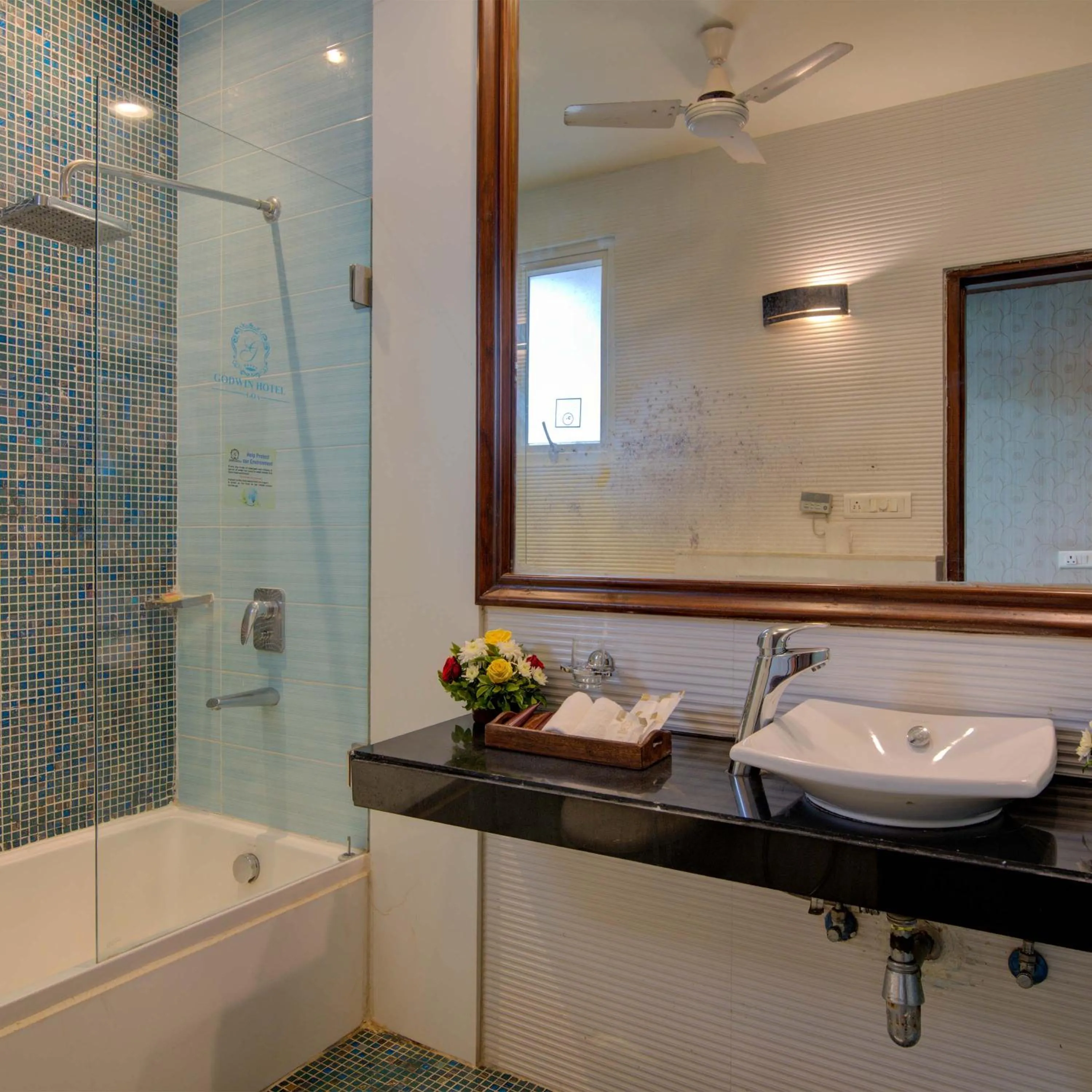 Shower in Godwin Candolim,Goa