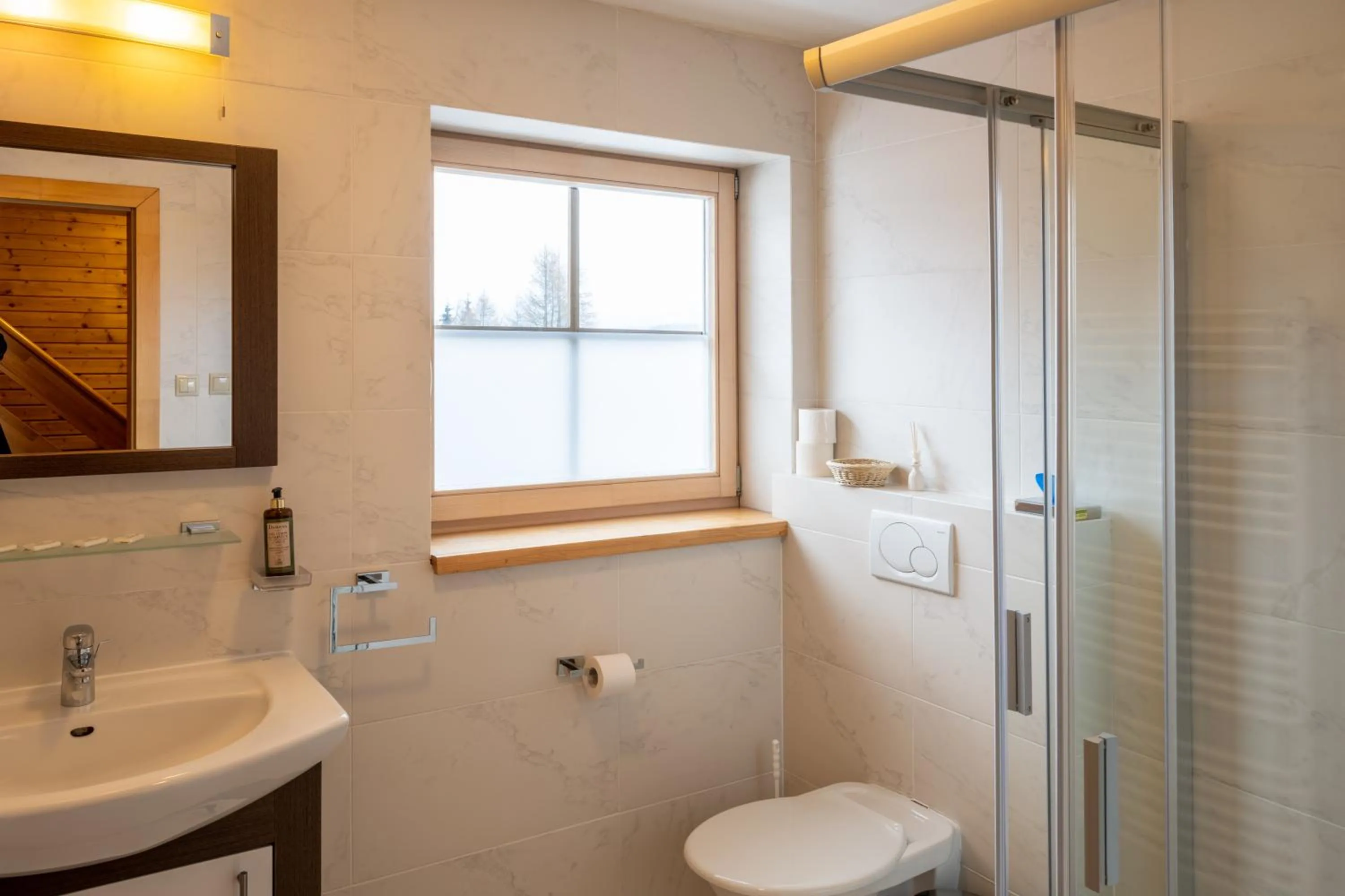 Bathroom in Penzion Damisport