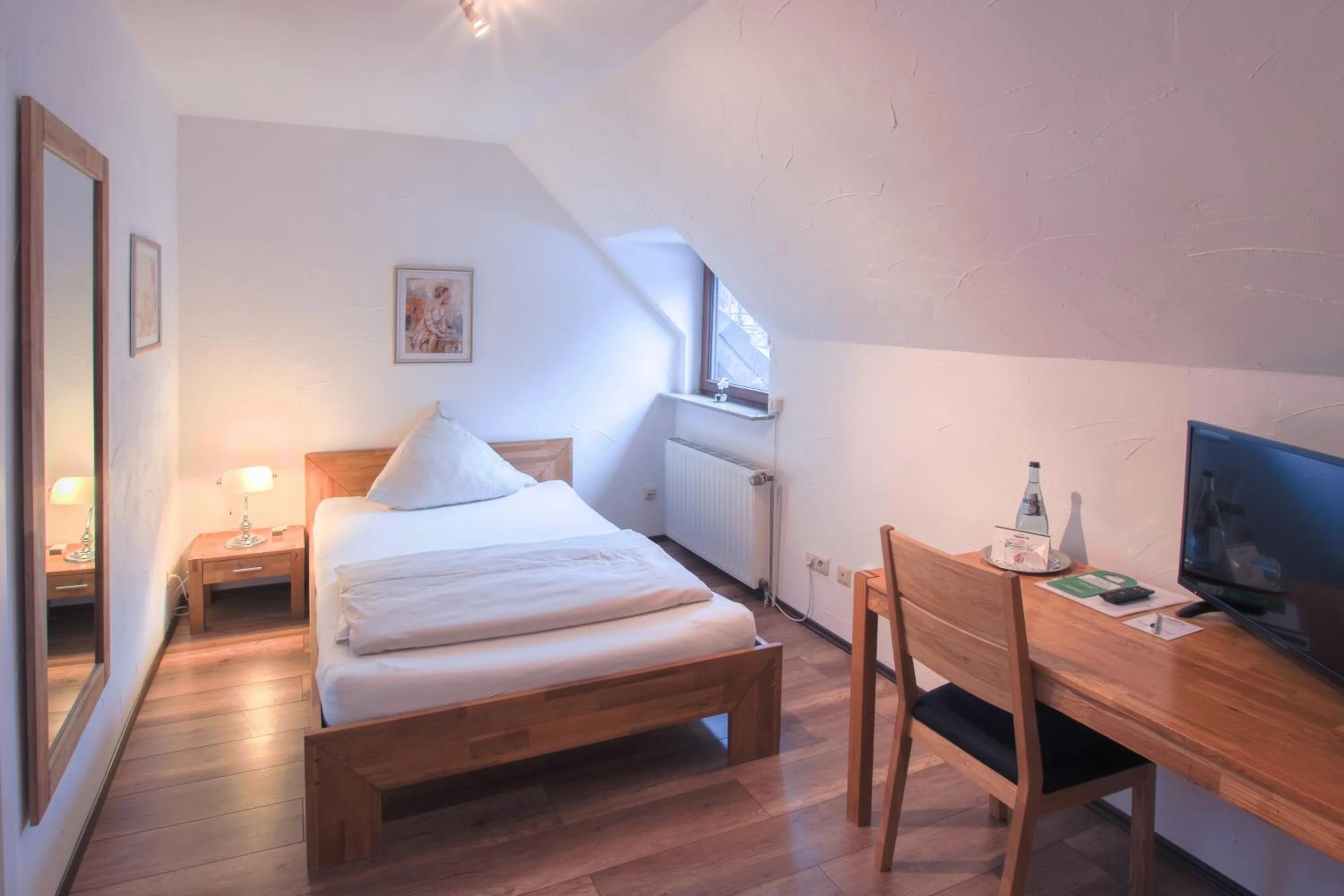 Bed in Hotel Ovelgönner Hof