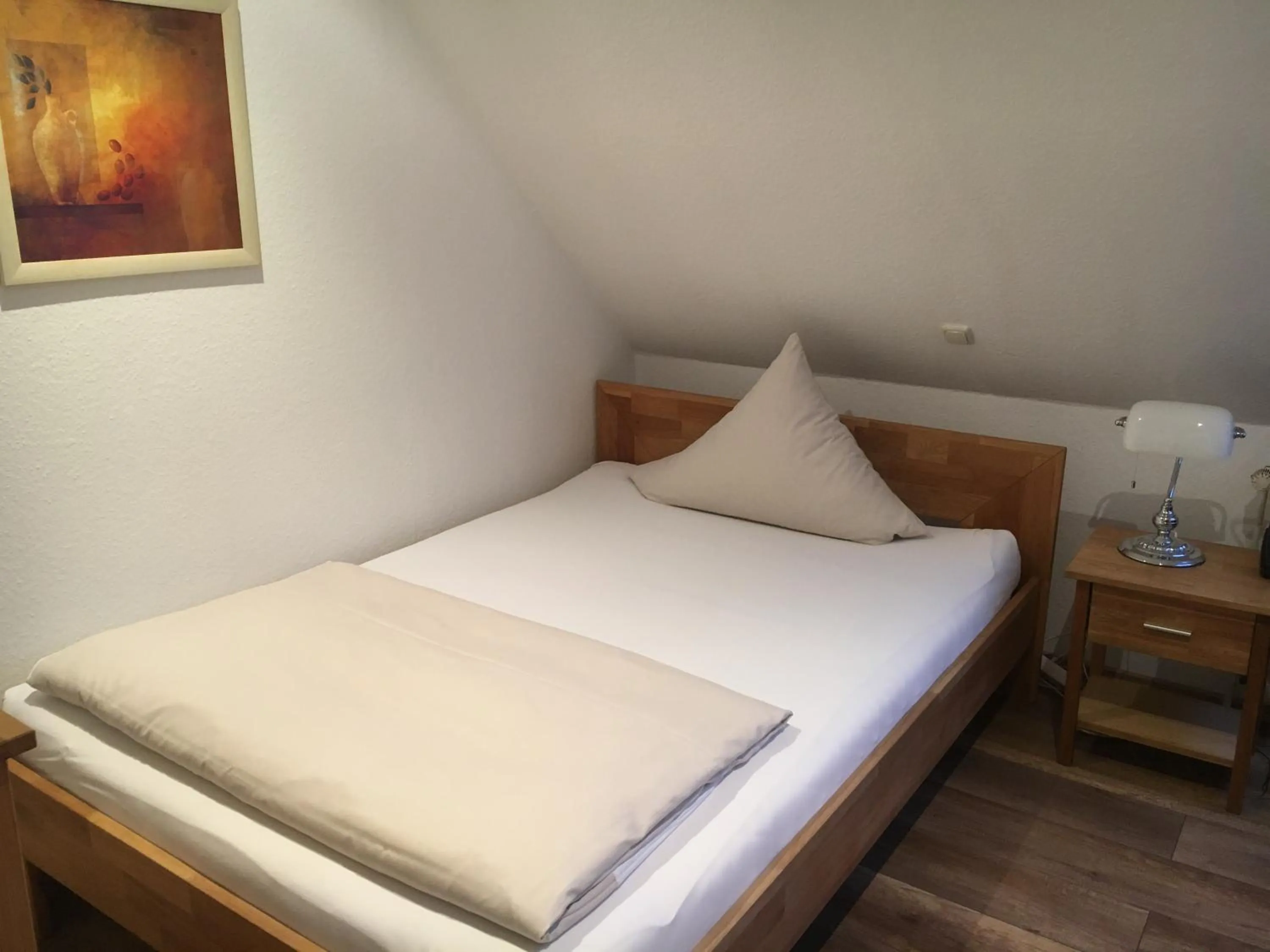 Bed in Hotel Ovelgönner Hof