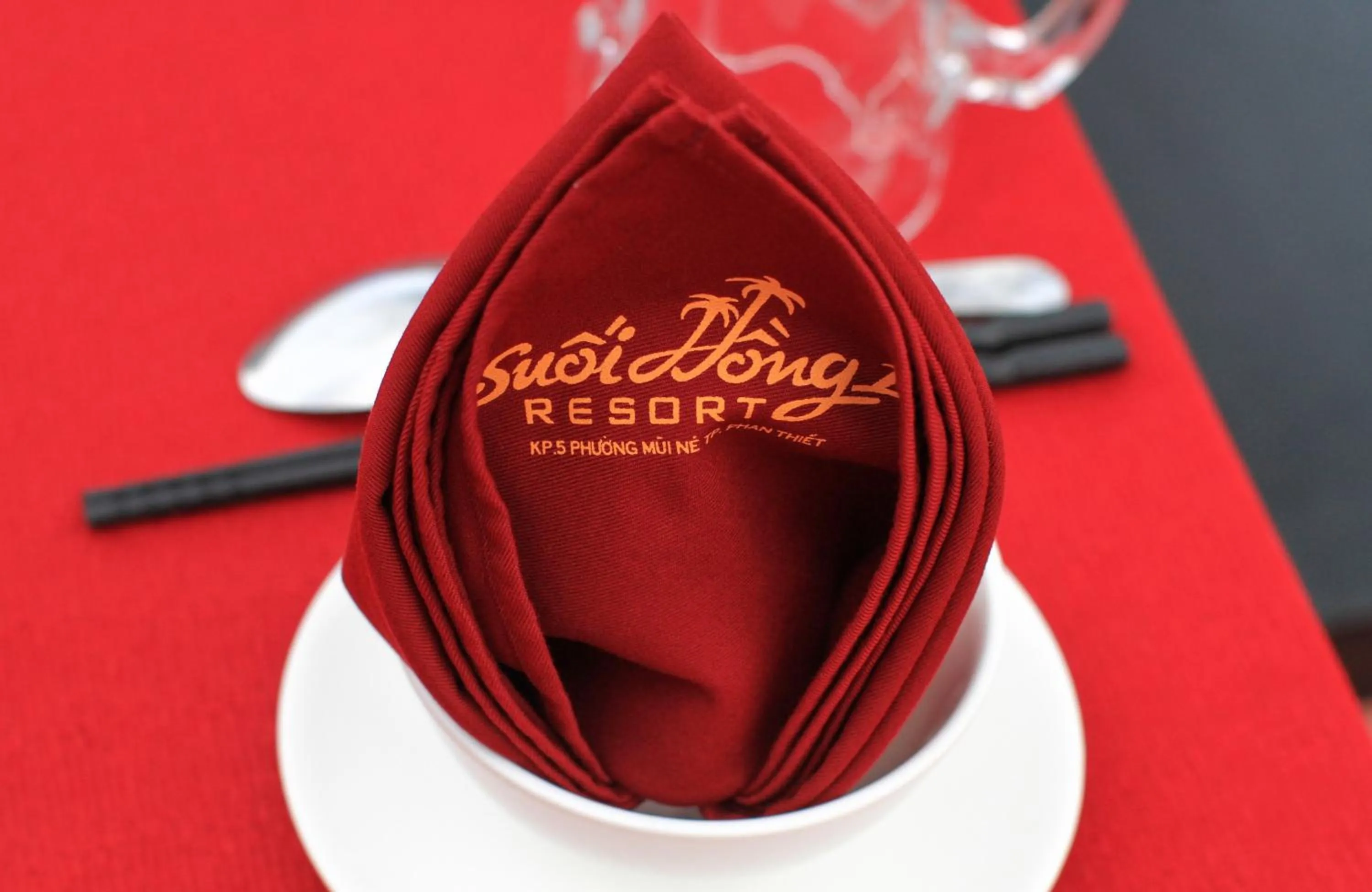 Property logo or sign in Suoi Hong Resort