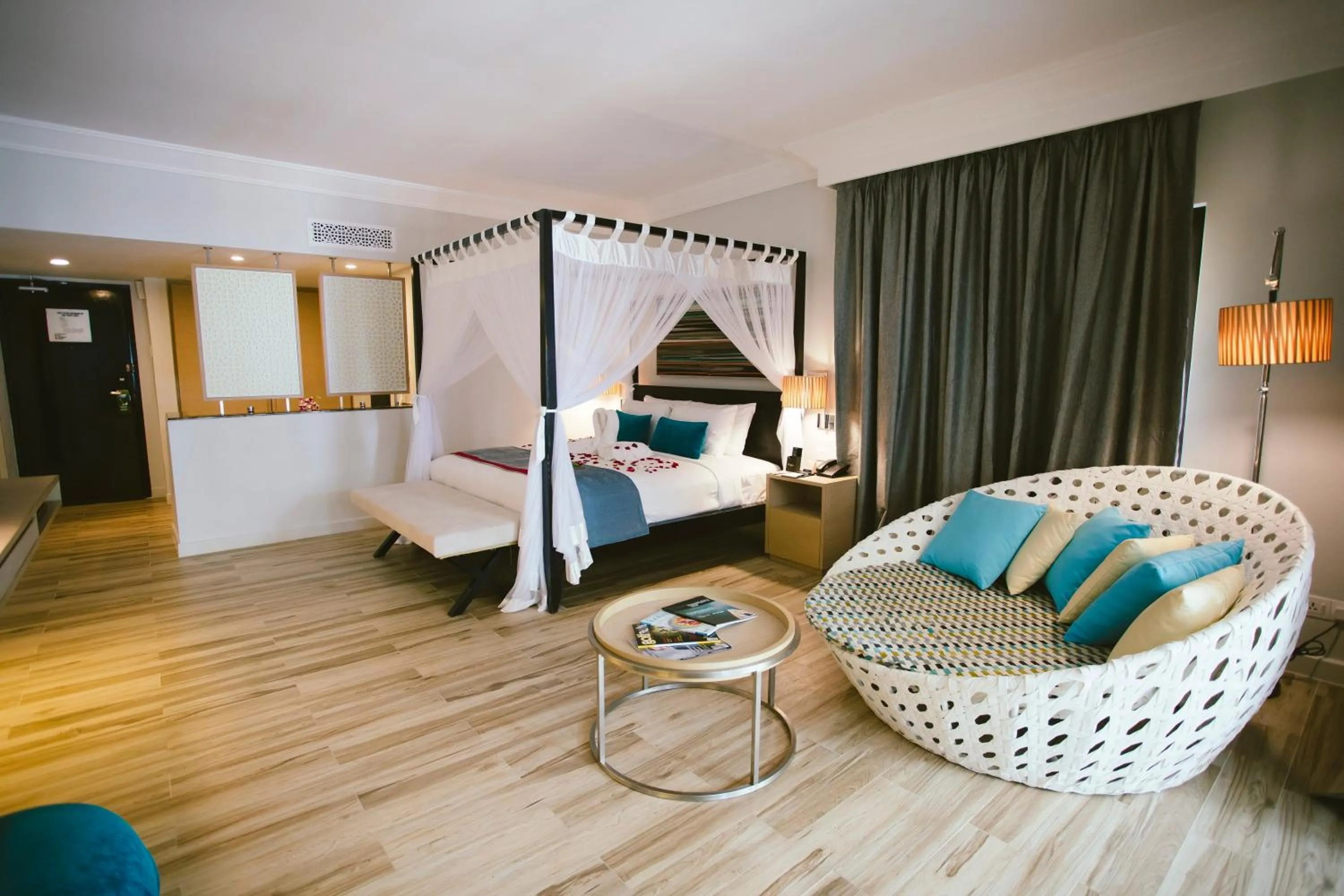 Bed in Sand & Sandals Desaru Beach Resort & Spa