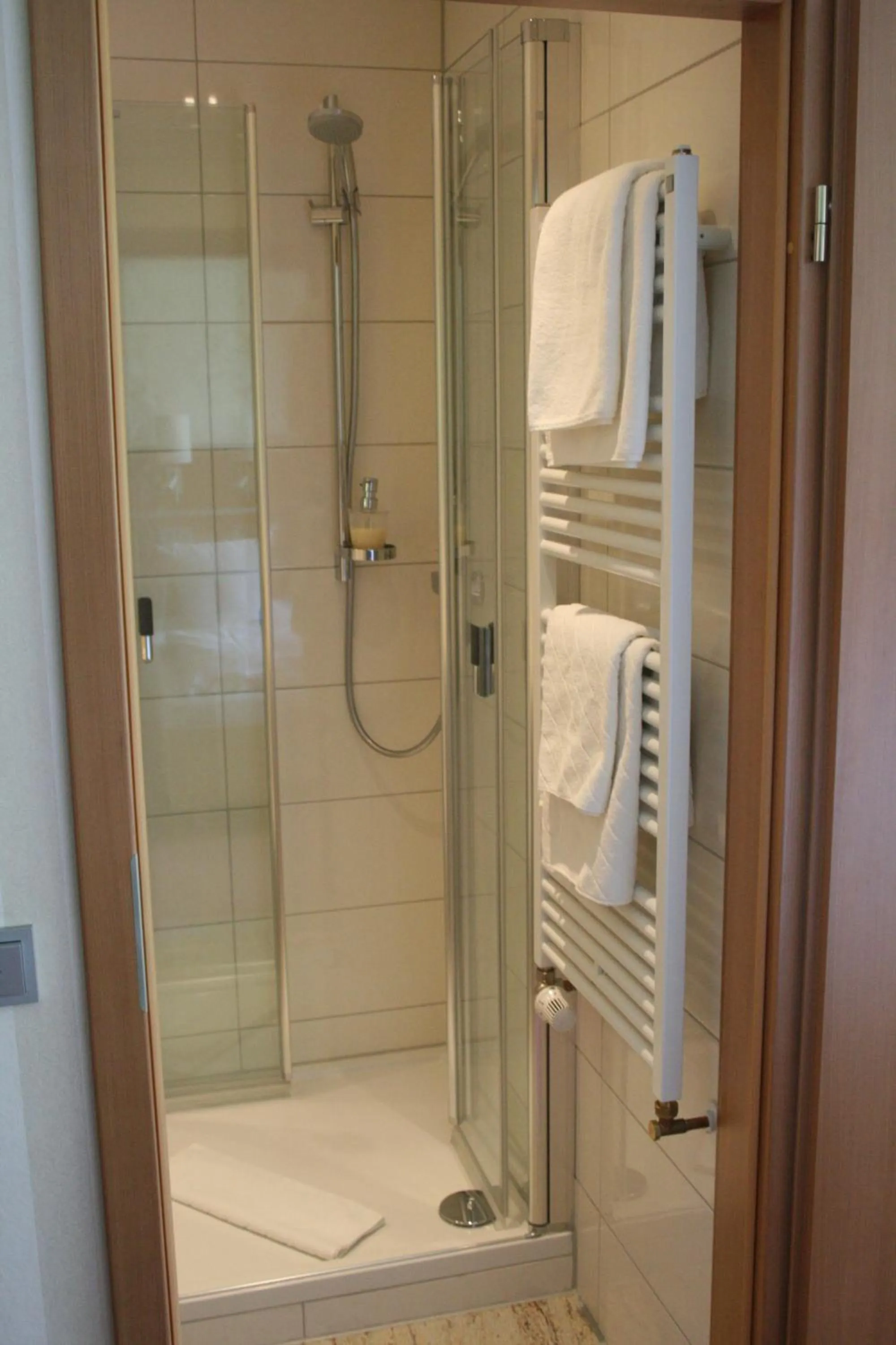 Shower in Hotel-Restaurant Fasanerie