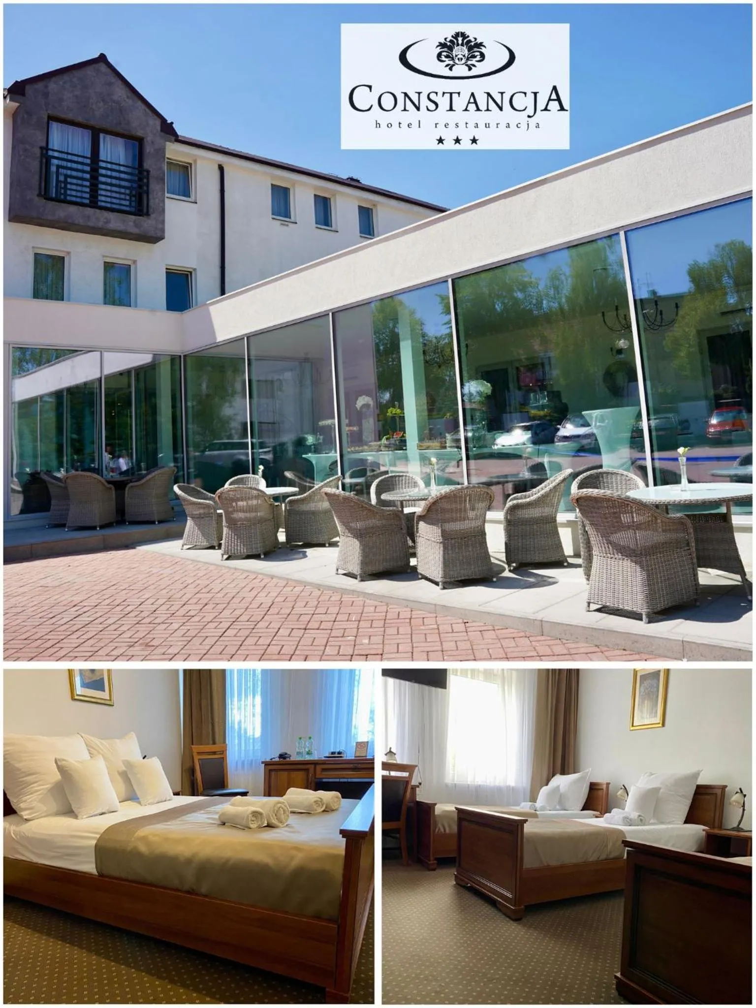 Seating area in Hotel Constancja