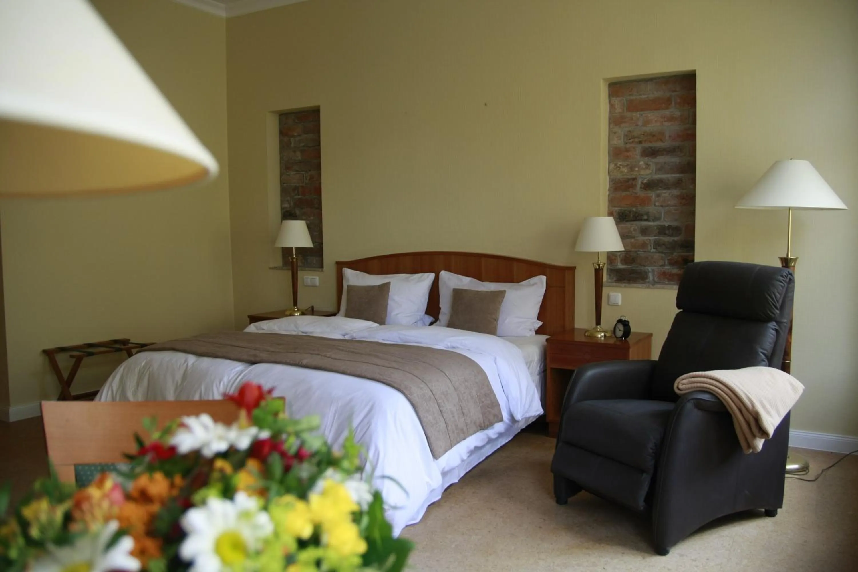 Bed in Fründts Hotel