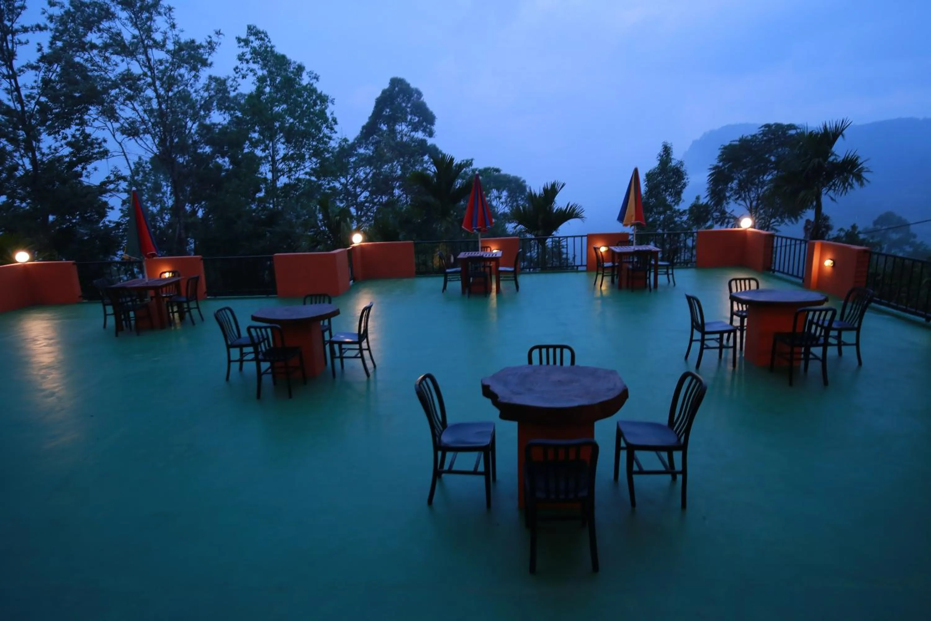 Natural landscape in Ella Red Rock