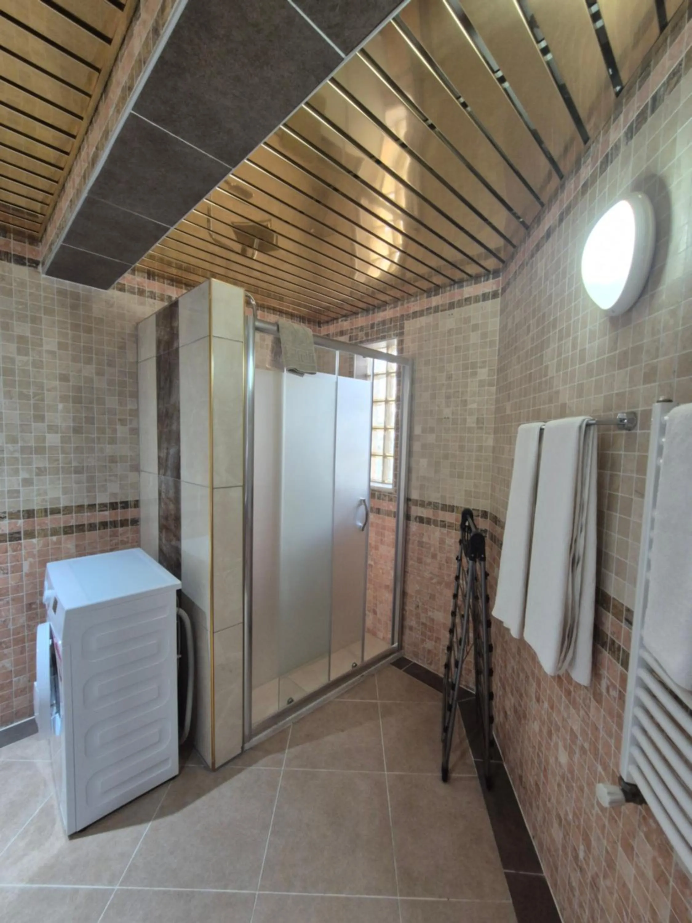 Shower in Dinara Apart Hotel