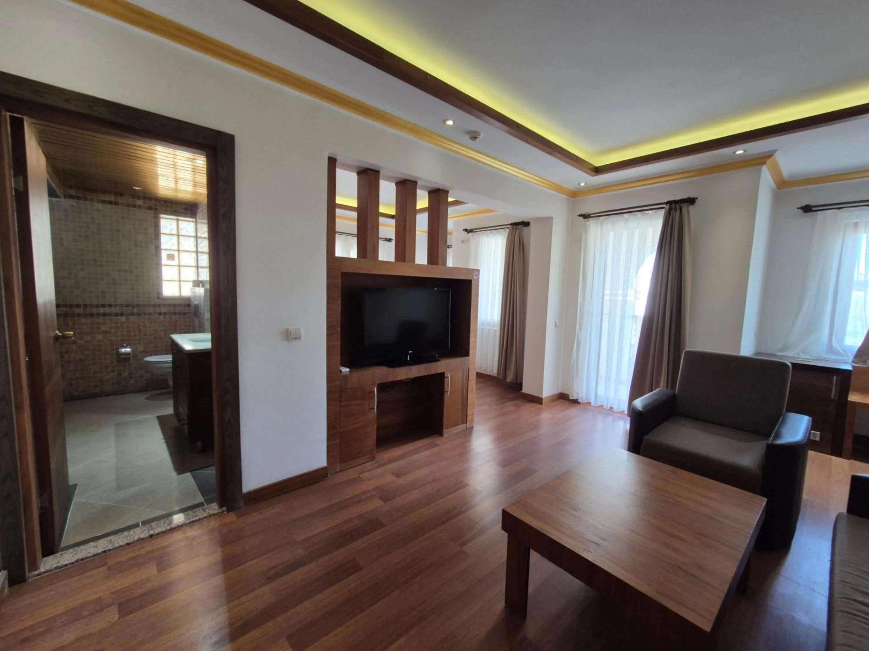 TV and multimedia in Dinara Apart Hotel