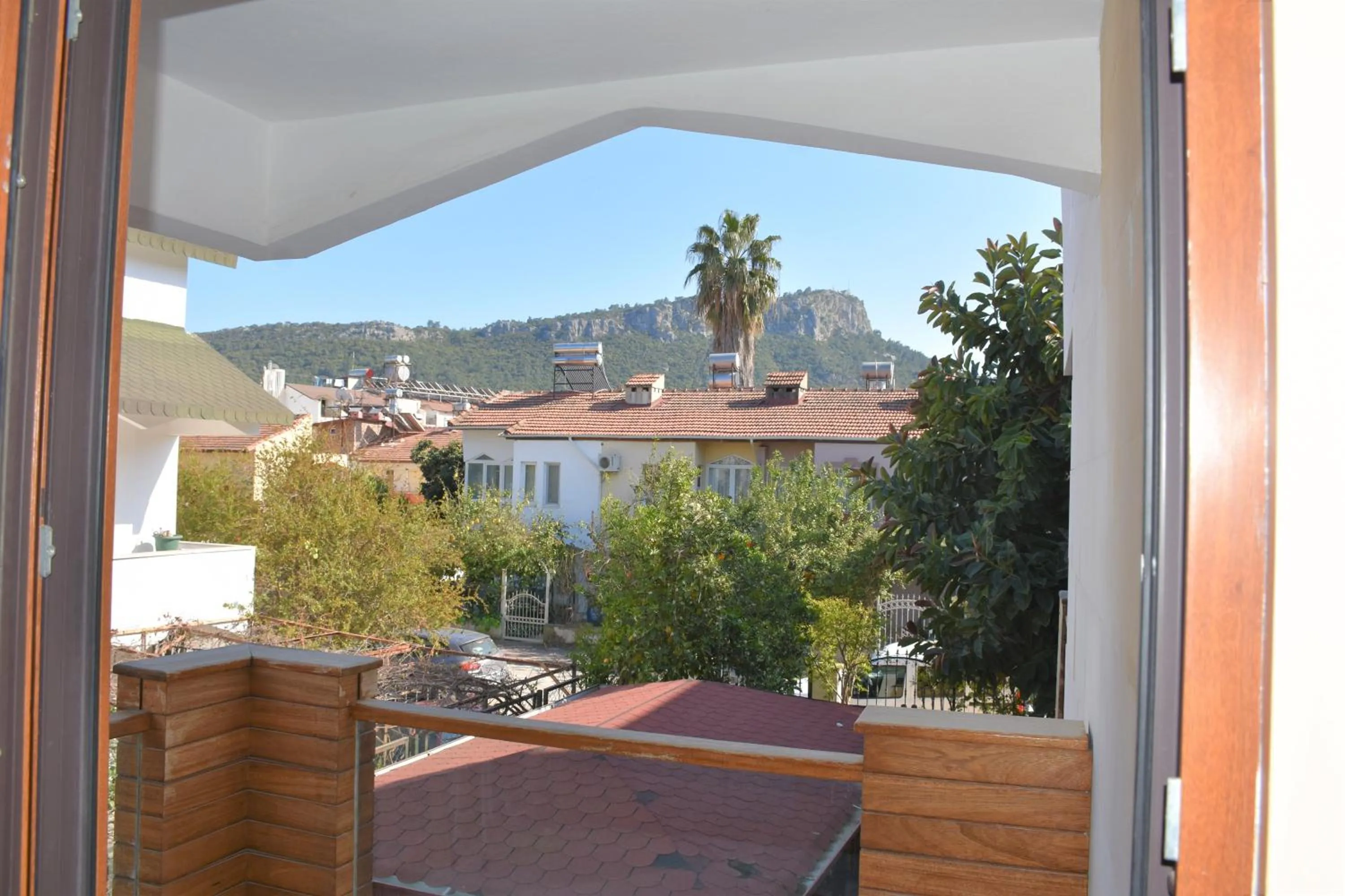 Balcony/Terrace in Dinara Apart Hotel