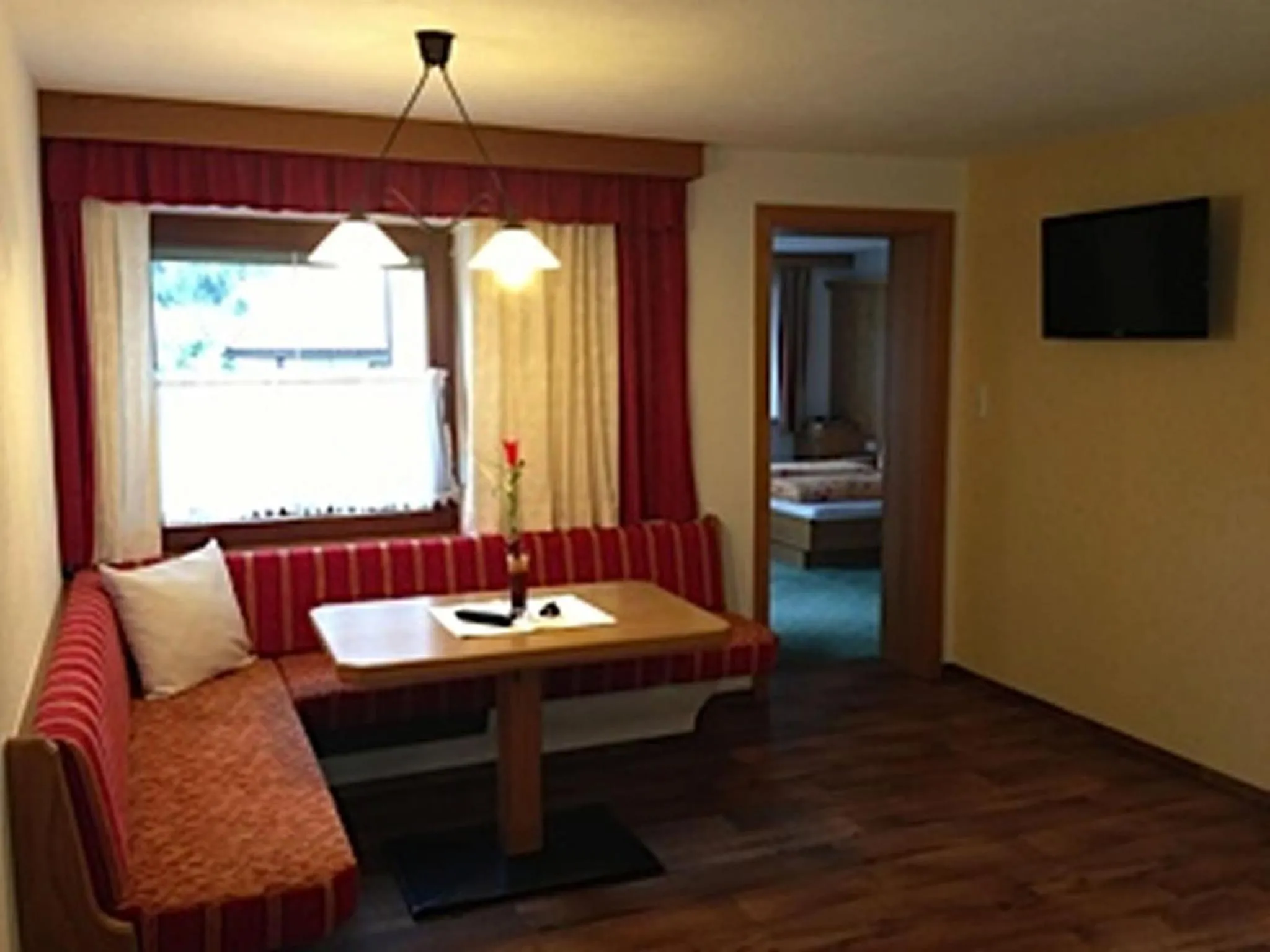Seating area in Appartements Gästehaus Schrott