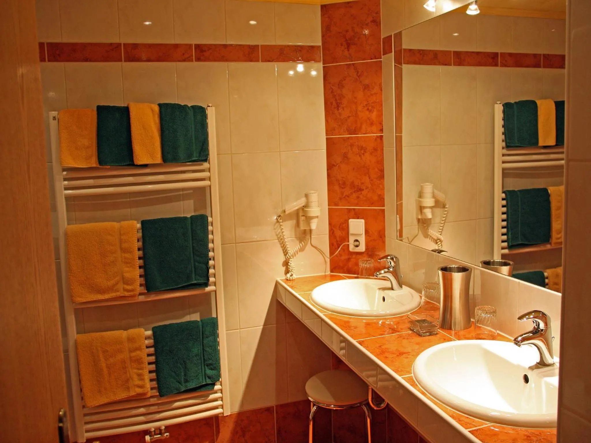 Toilet in Appartements Gästehaus Schrott