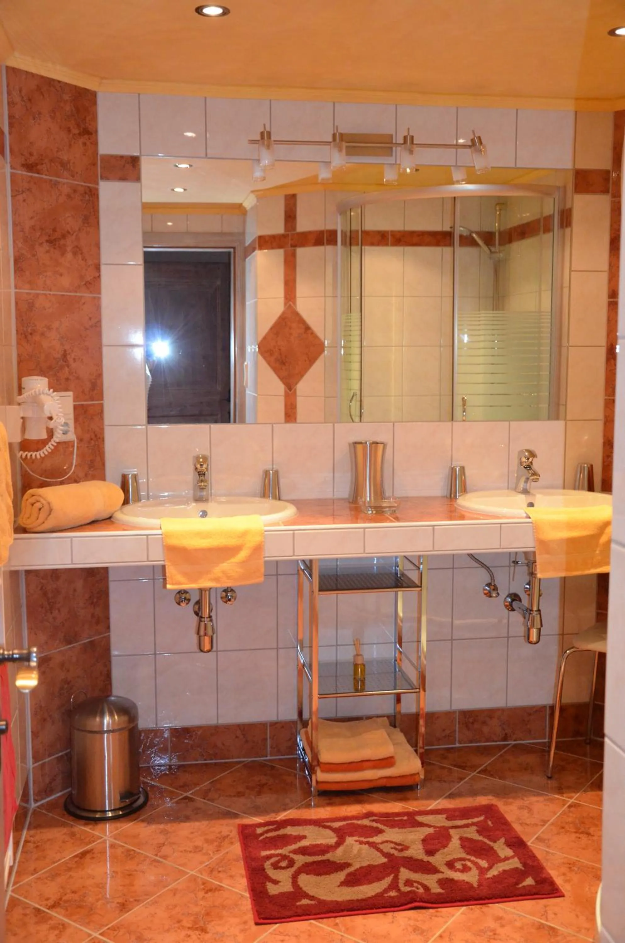 Bathroom in Appartements Gästehaus Schrott