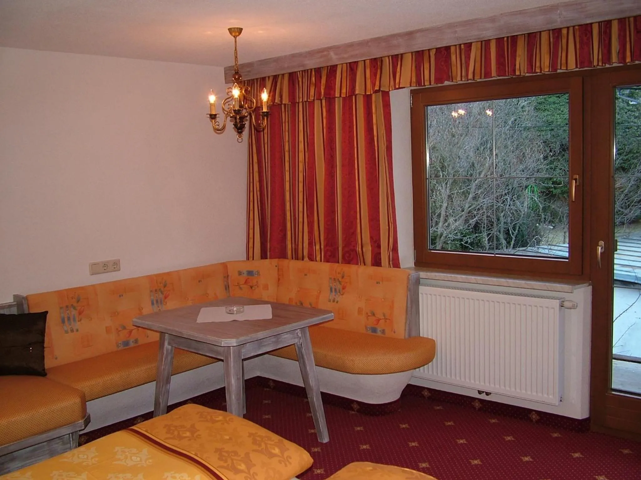 Seating area in Appartements Gästehaus Schrott