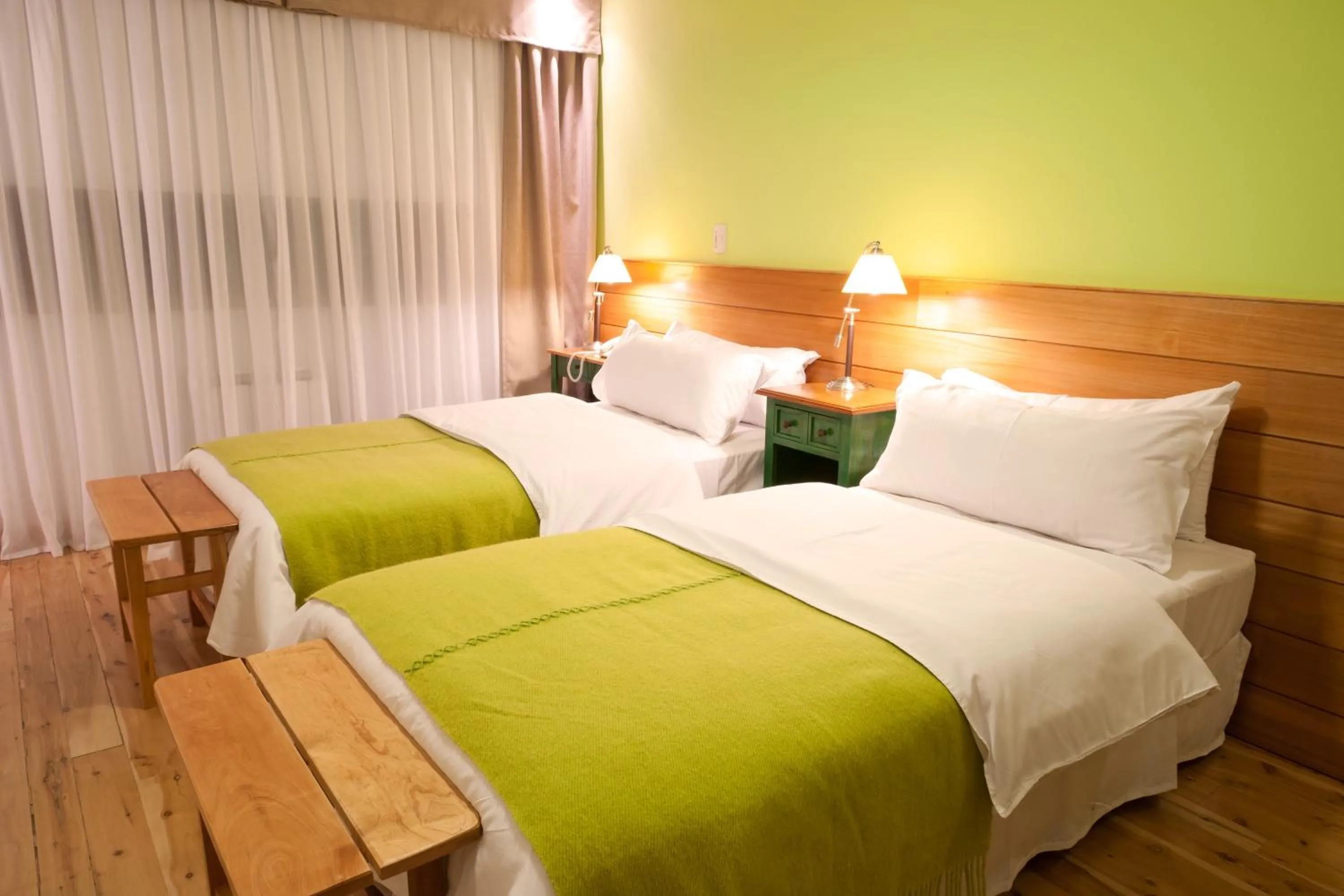 Bed in Destino Sur Hotel & Spa de Montaña