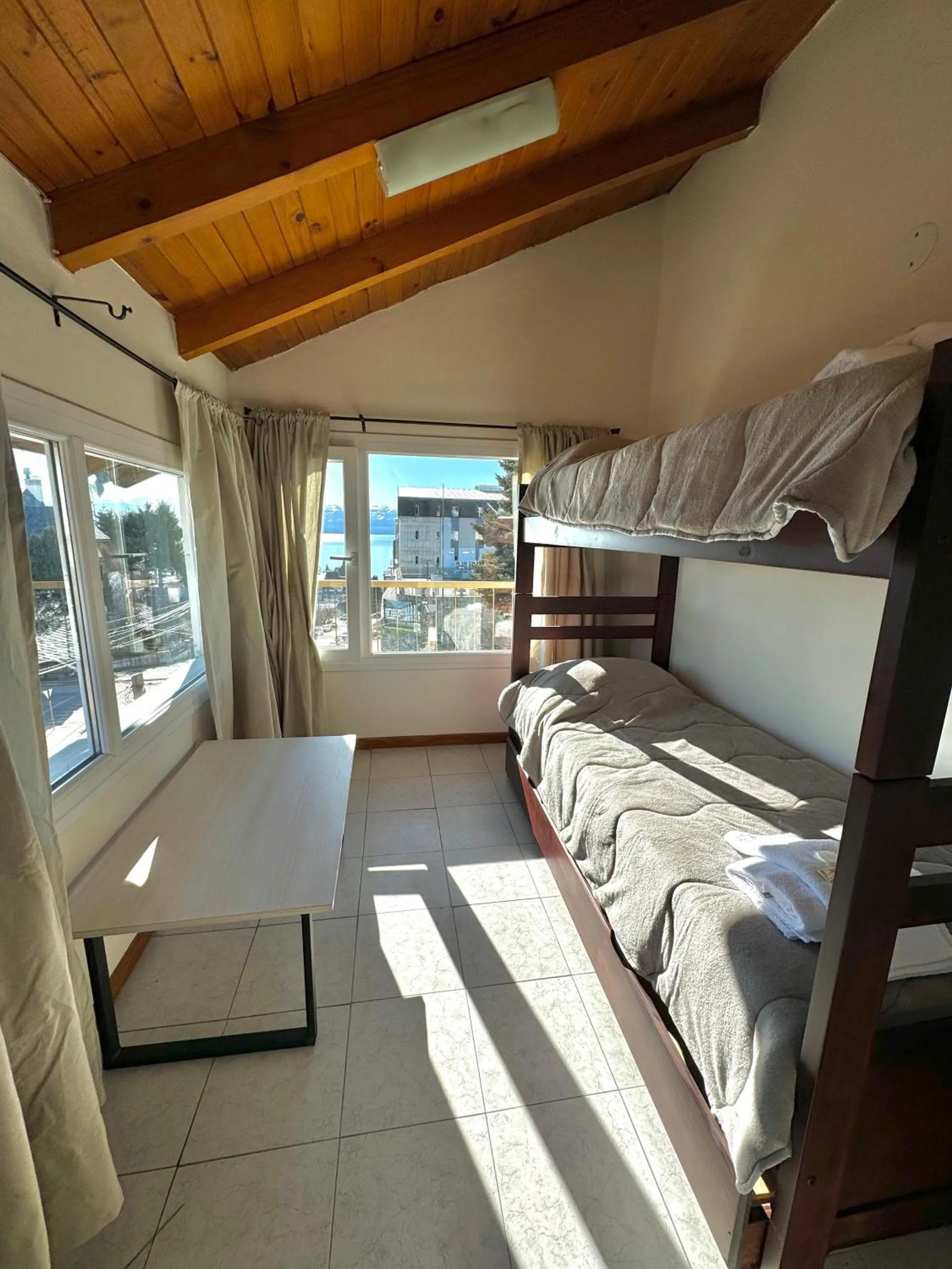 Bedroom, Bed in Antu Mahuida Apartments