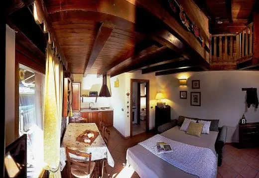 Kitchen or kitchenette, Bed in Residence Foyer D'Antan