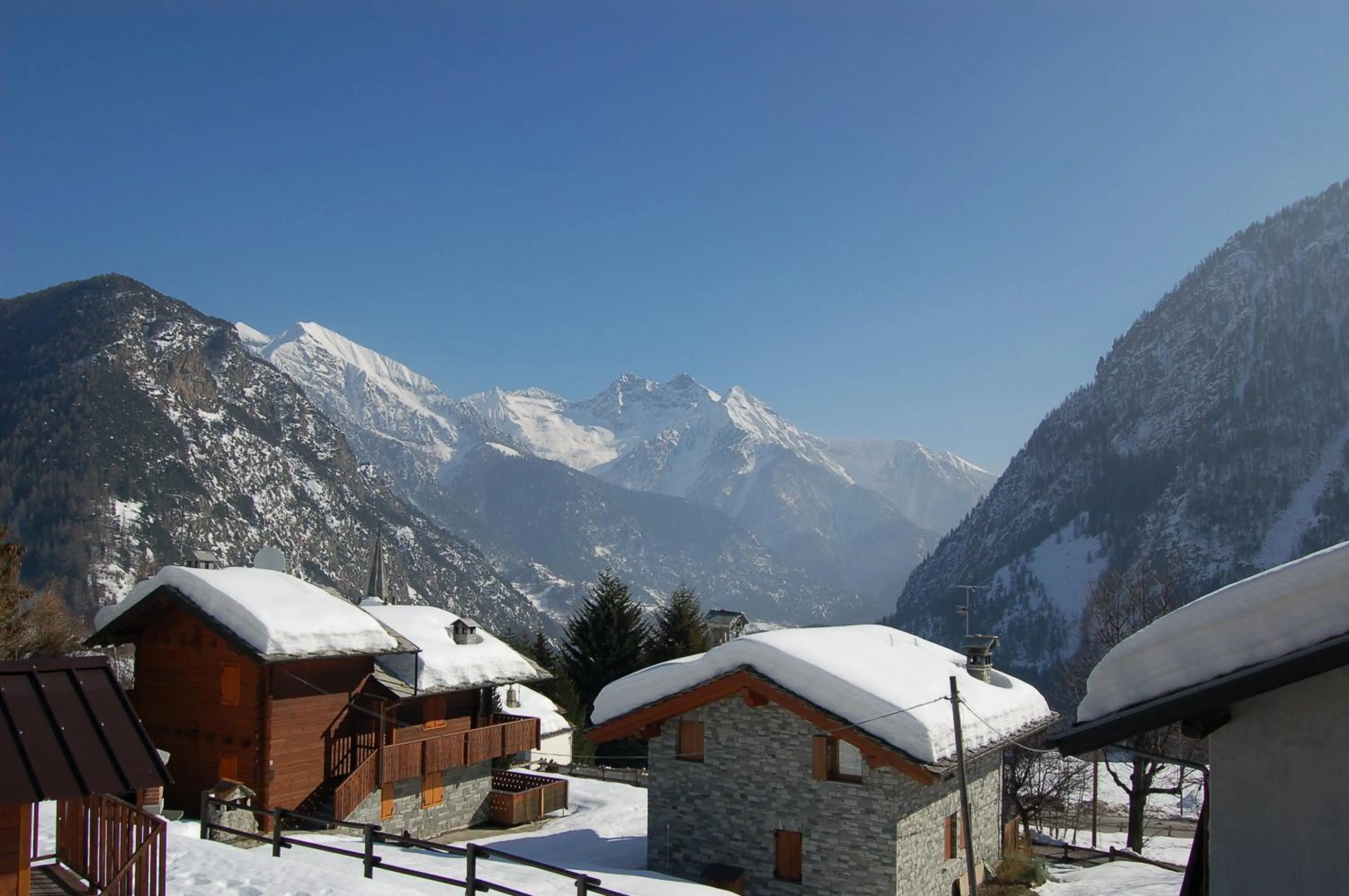 Mountain view in Residence Foyer D'Antan