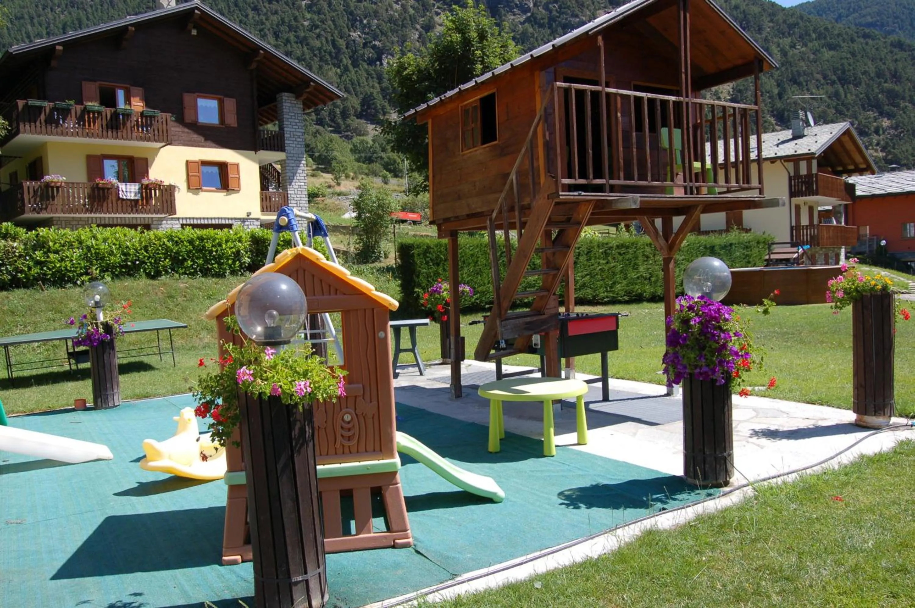 Children play ground in Residence Foyer D'Antan