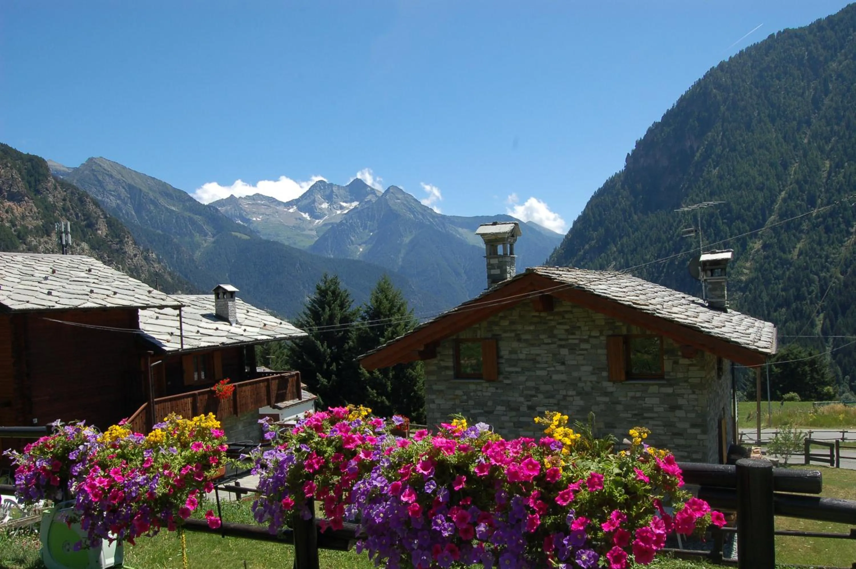 Mountain view in Residence Foyer D'Antan