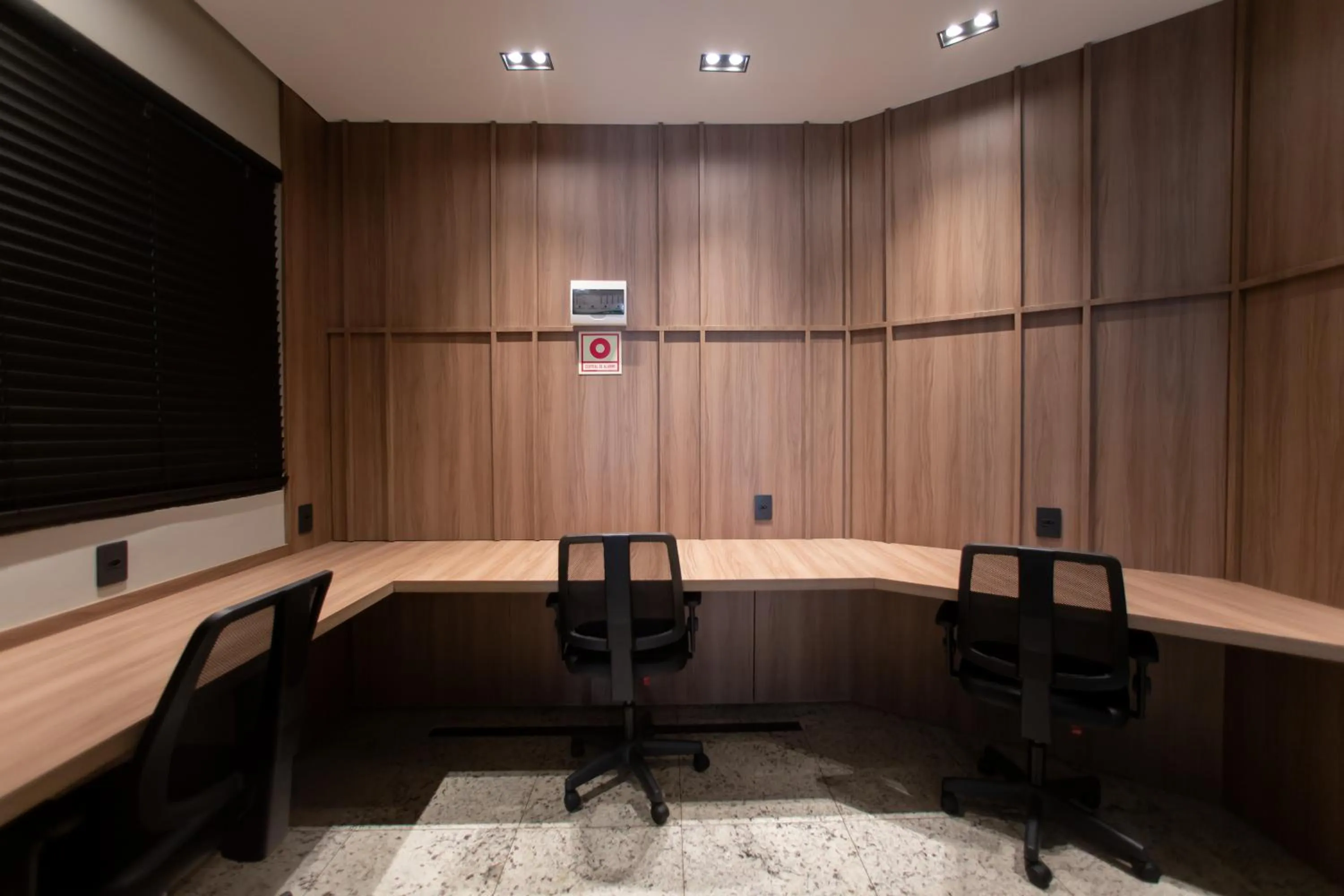 Seating area in Luz Hotel Pato Branco