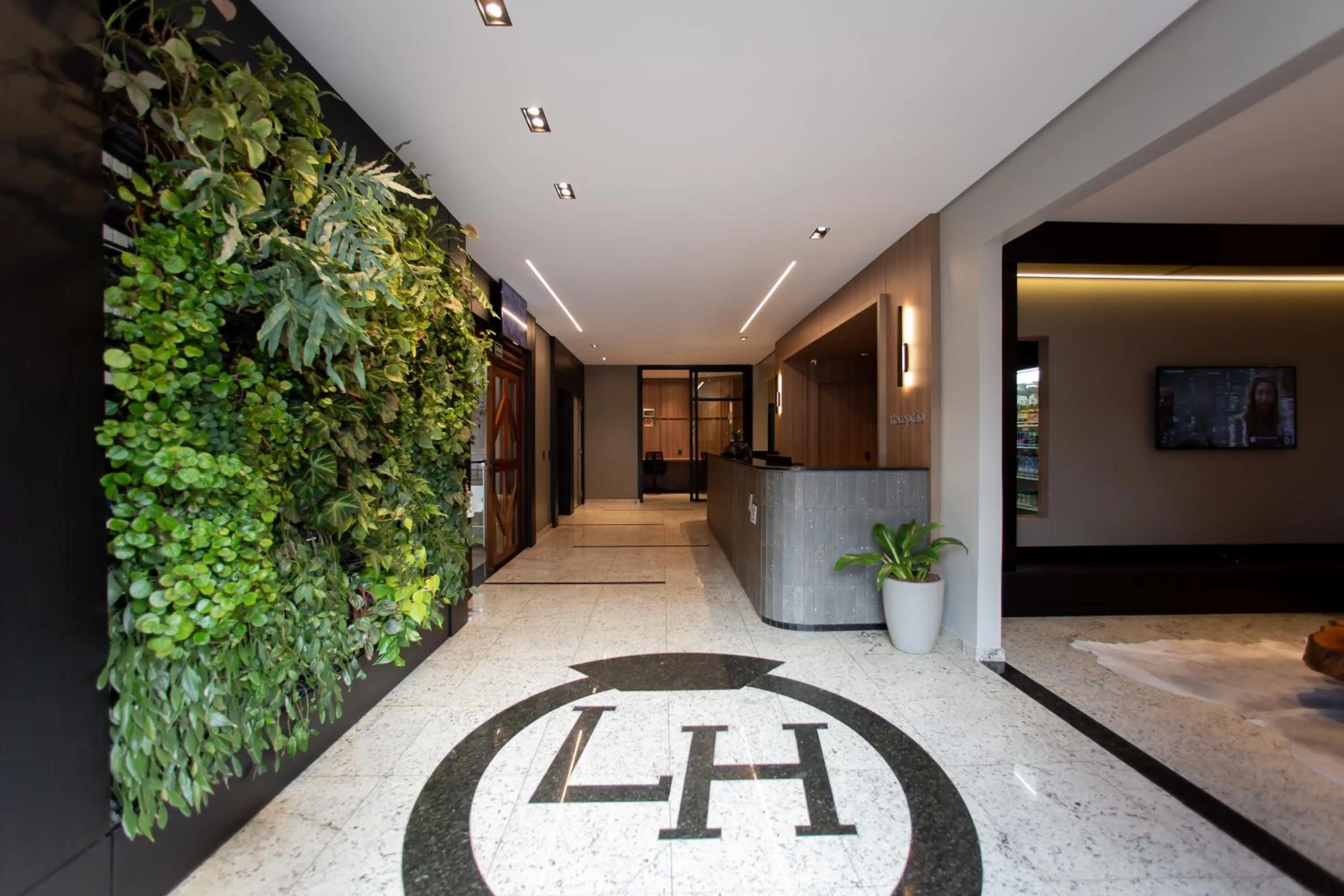 Lobby or reception in Luz Hotel Pato Branco