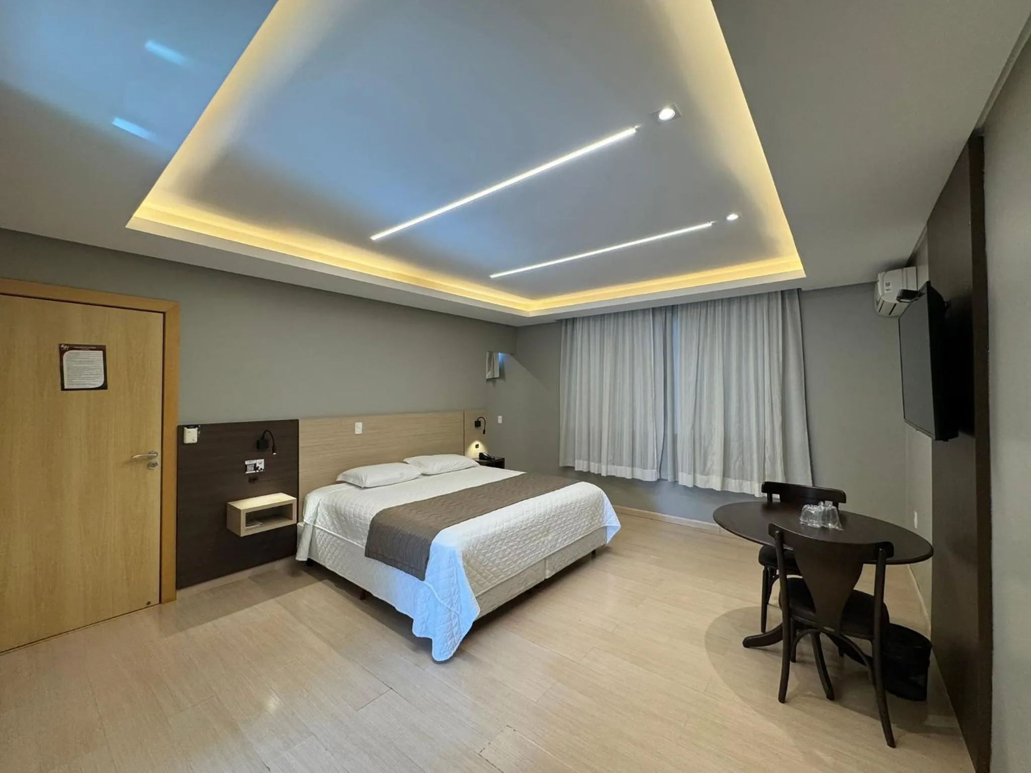 Bedroom, Bed in Luz Hotel Pato Branco