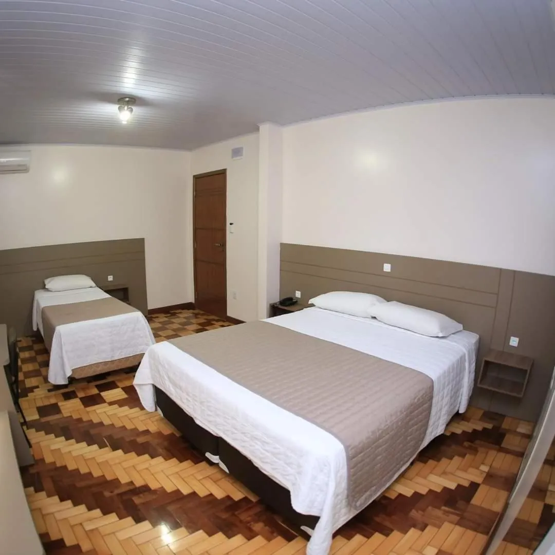 Bed in Luz Hotel Pato Branco