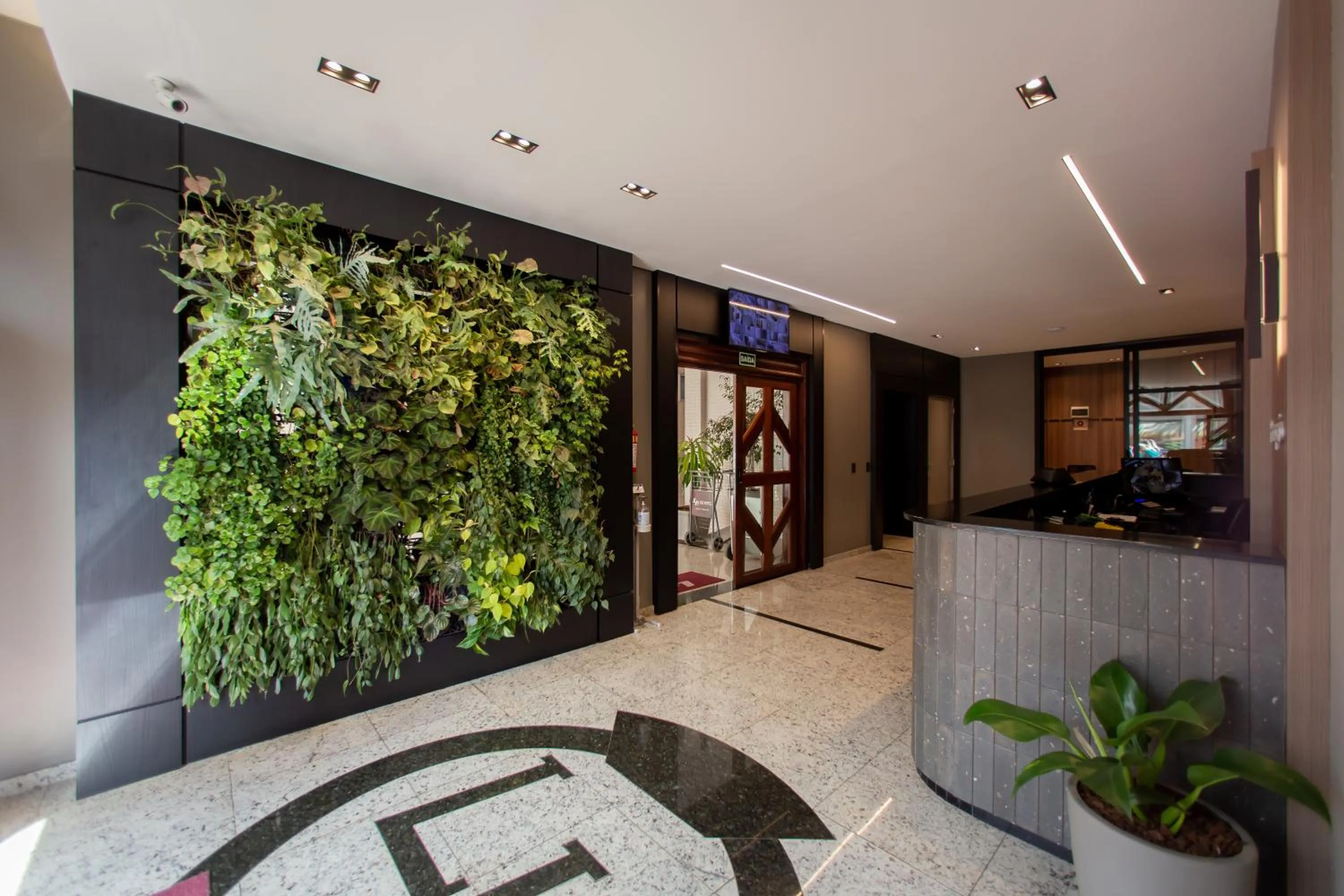 Lobby or reception in Luz Hotel Pato Branco