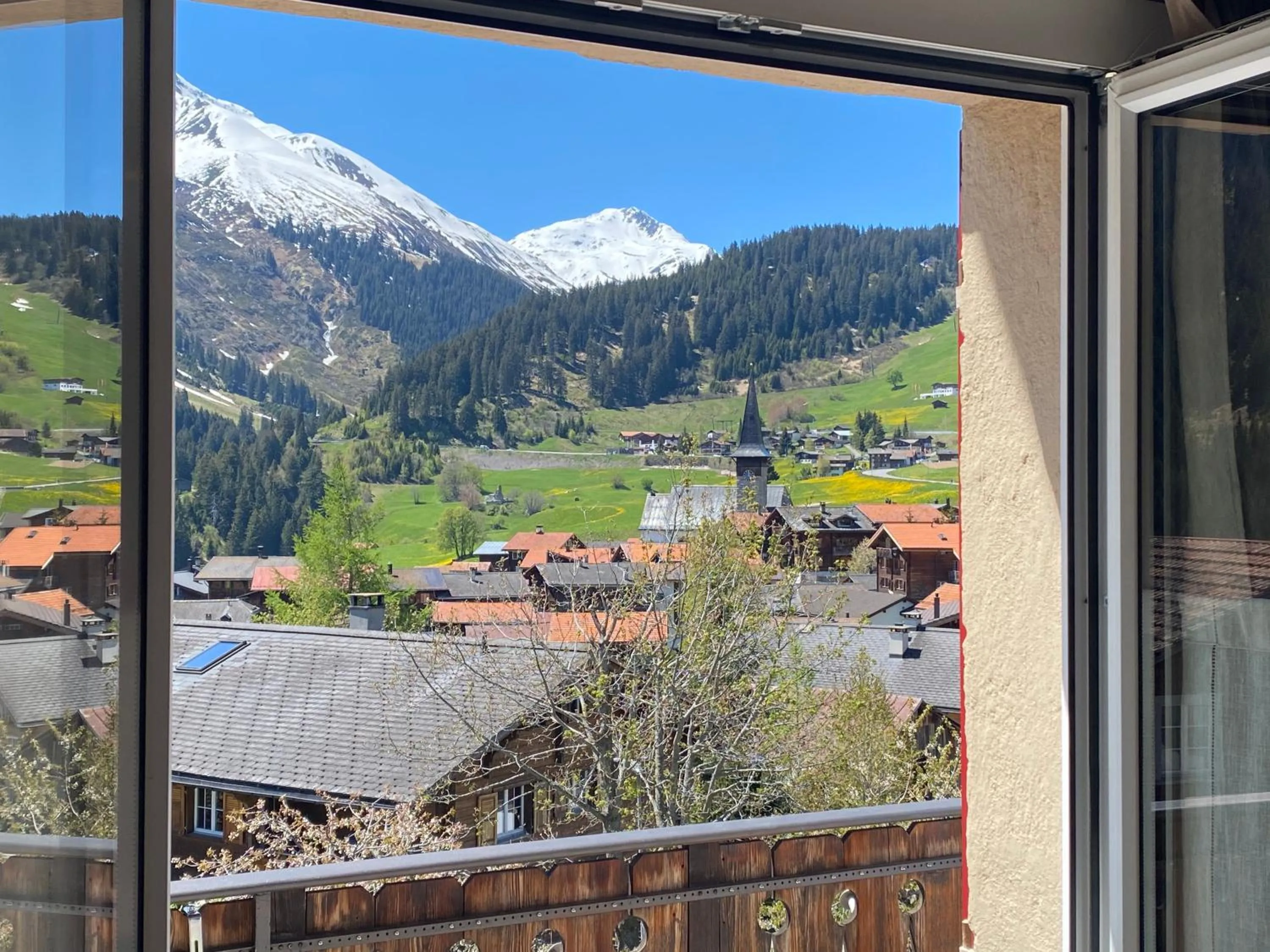 Mountain view in Mountain Lodge Sedrun