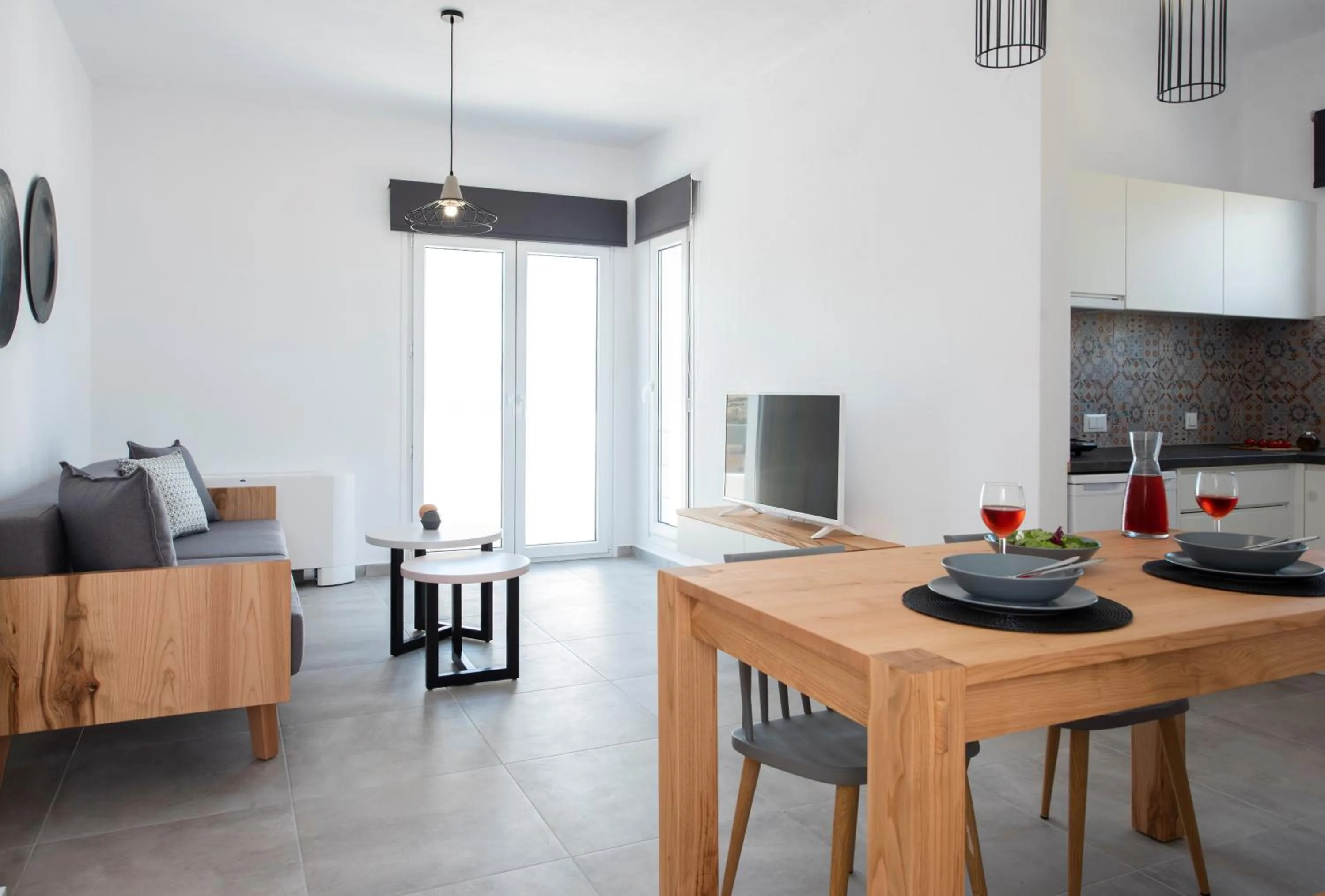 Living room in Valery Suites