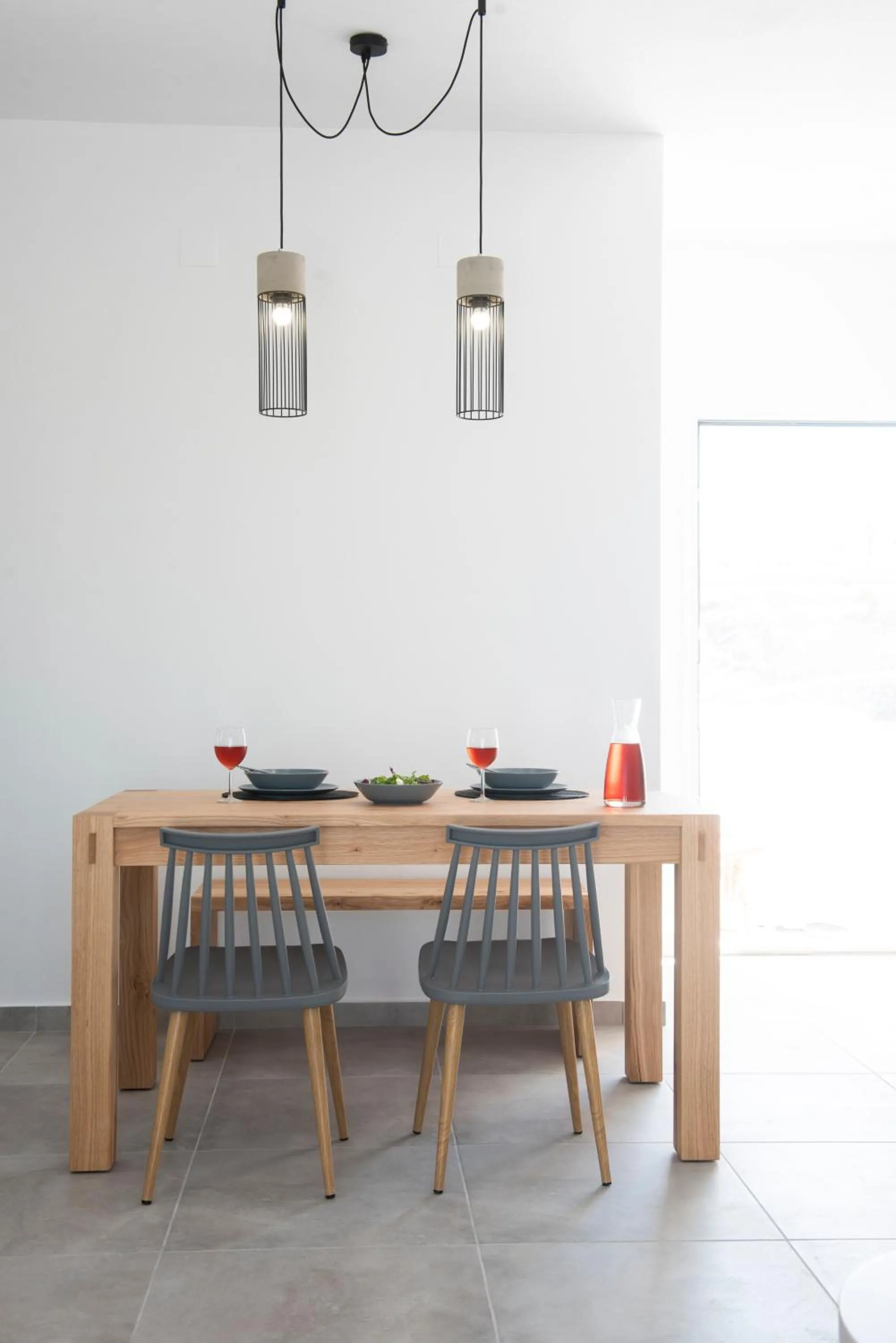 Dining area in Valery Suites