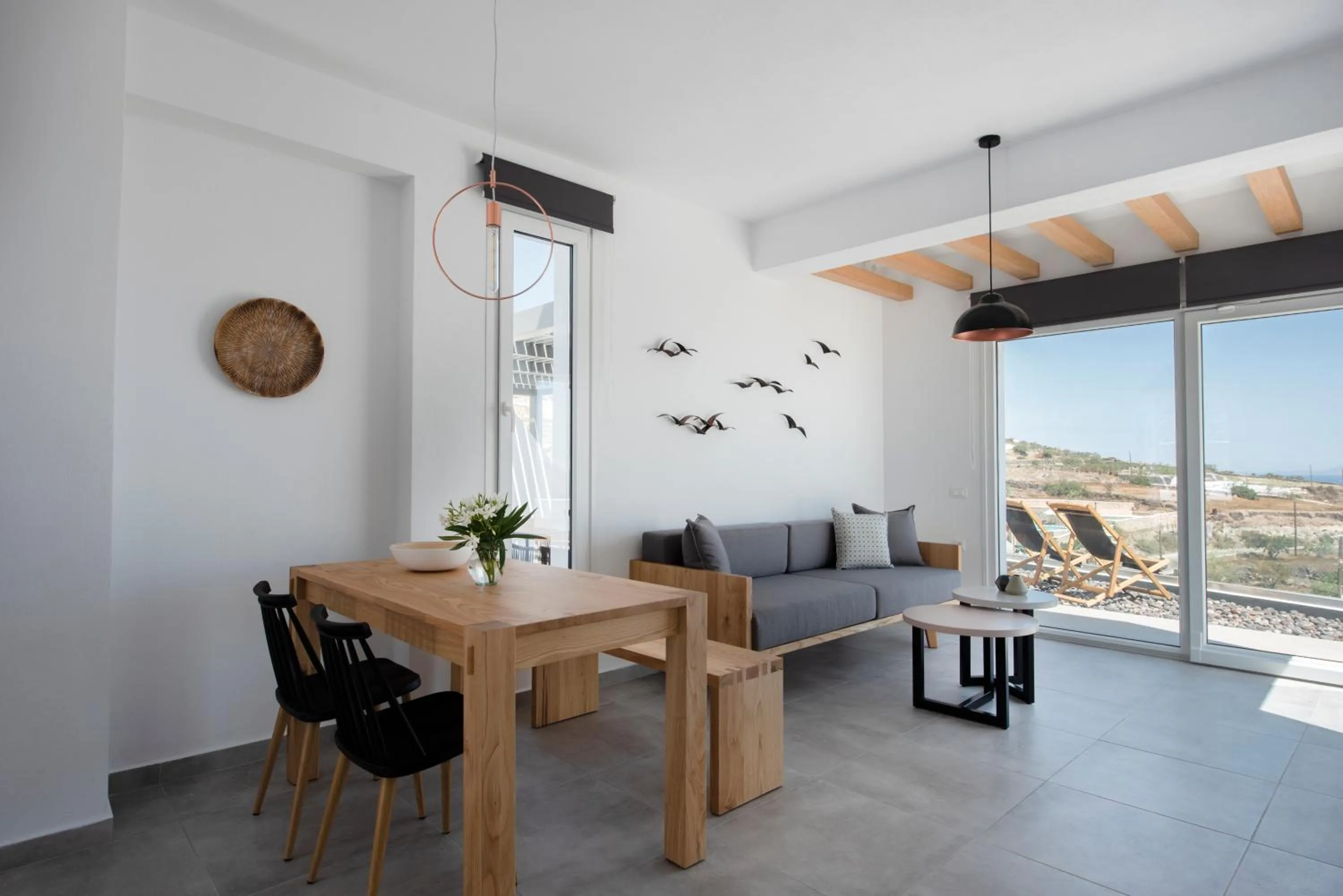 Living room in Valery Suites