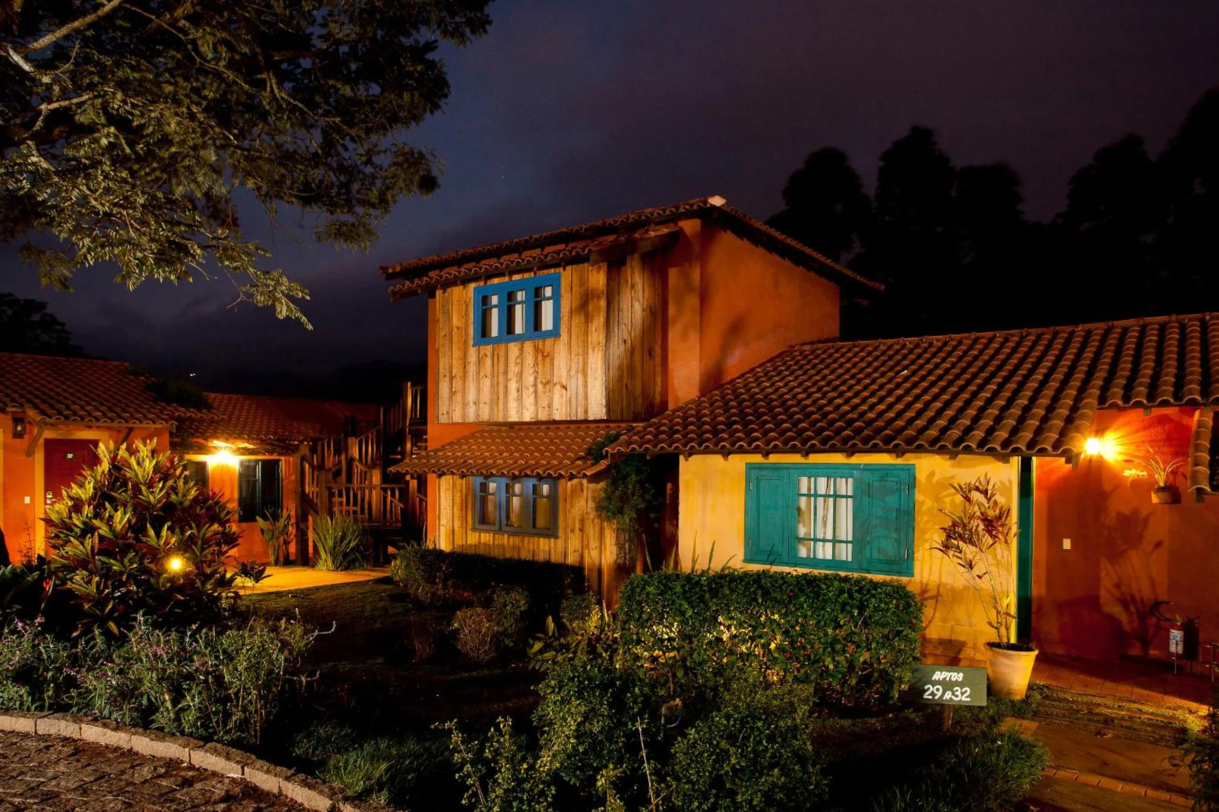 Garden view in Pousada do Quilombo