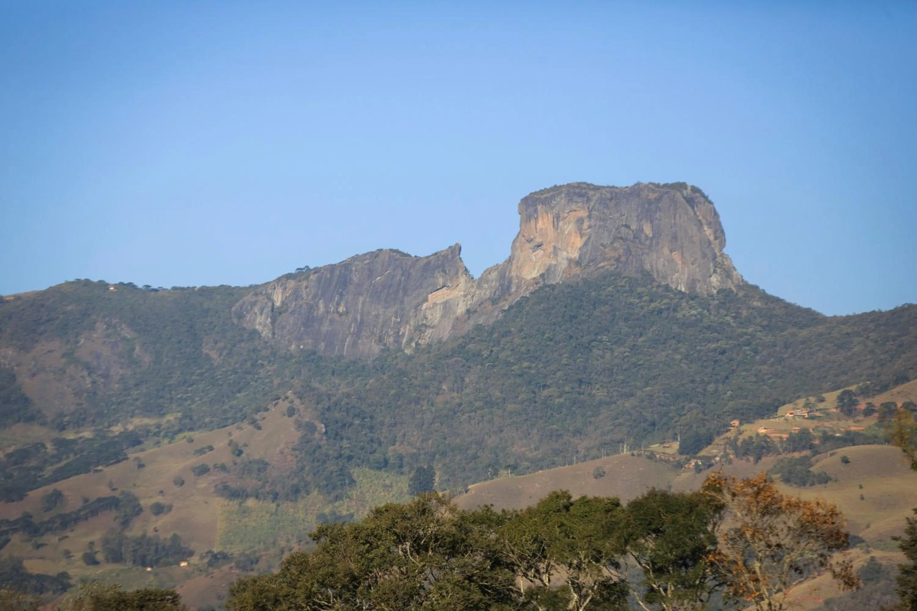 Mountain view in Pousada do Quilombo