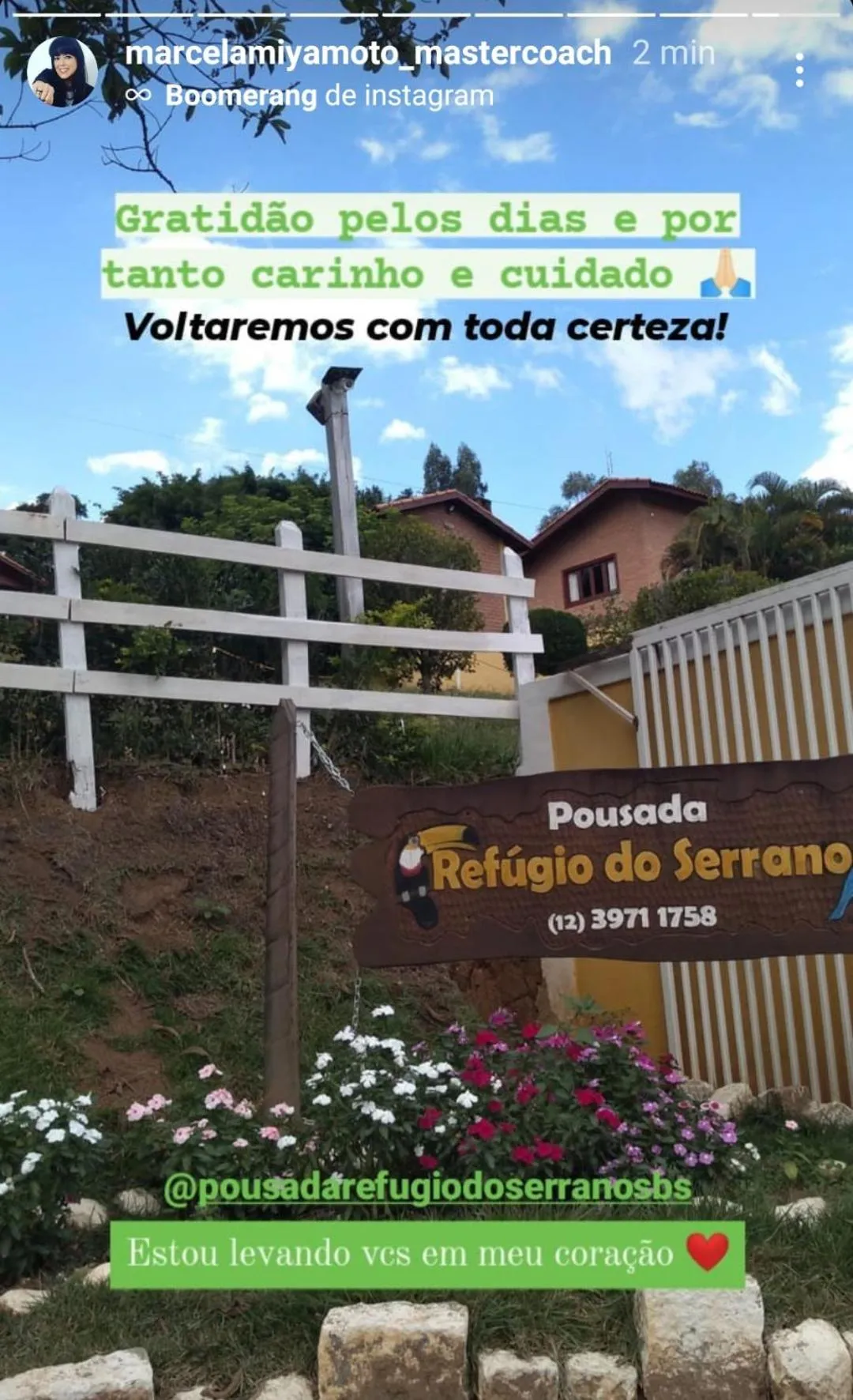 Property building in Pousada Refugio do Serrano