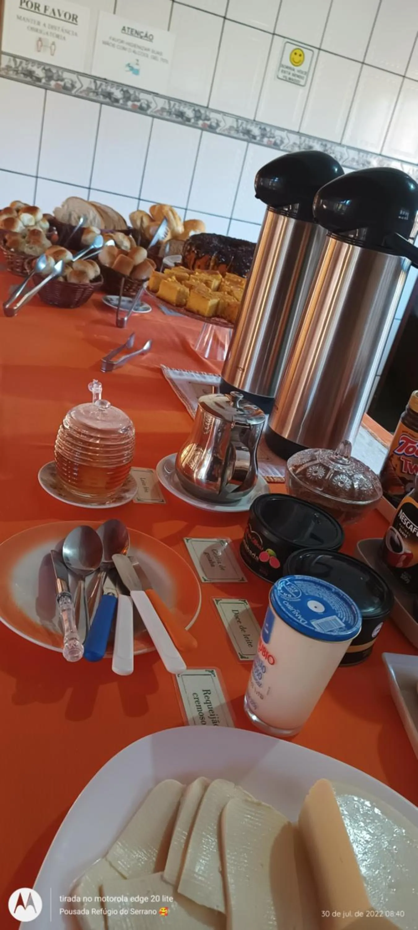 Food in Pousada Refugio do Serrano