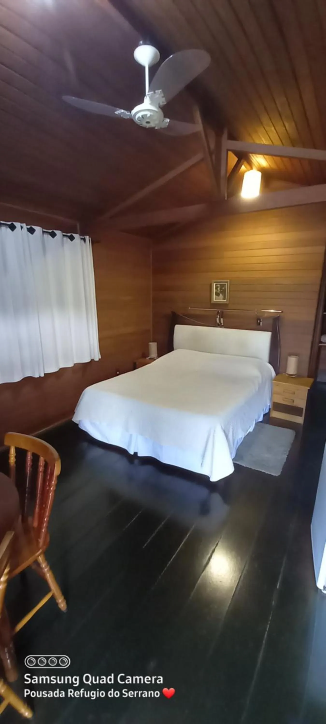 Bed in Pousada Refugio do Serrano