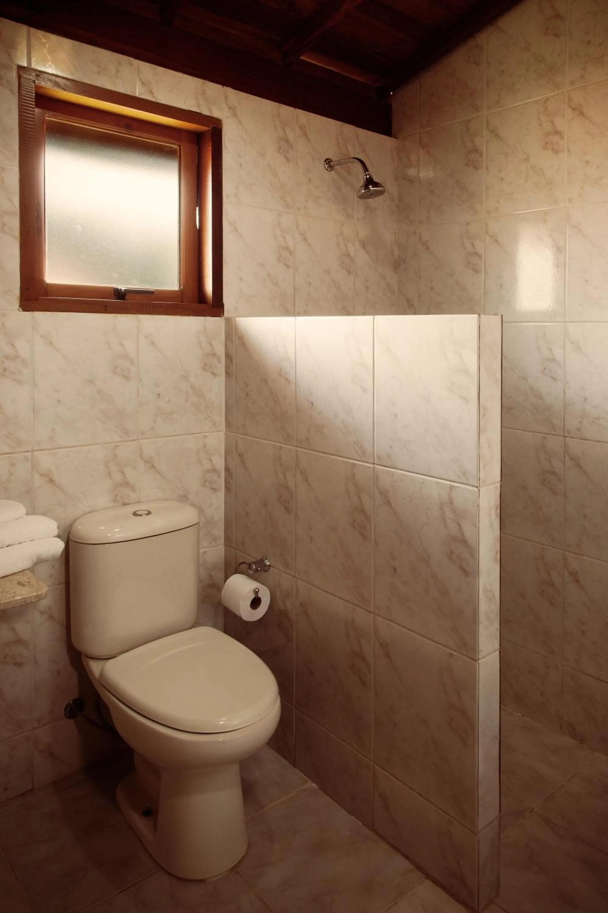 Toilet in Pousada Refugio do Serrano