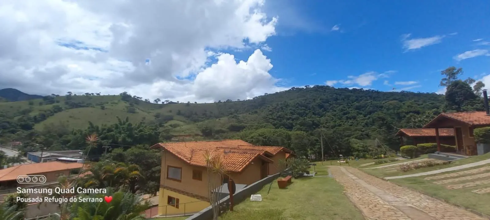 Mountain view in Pousada Refugio do Serrano