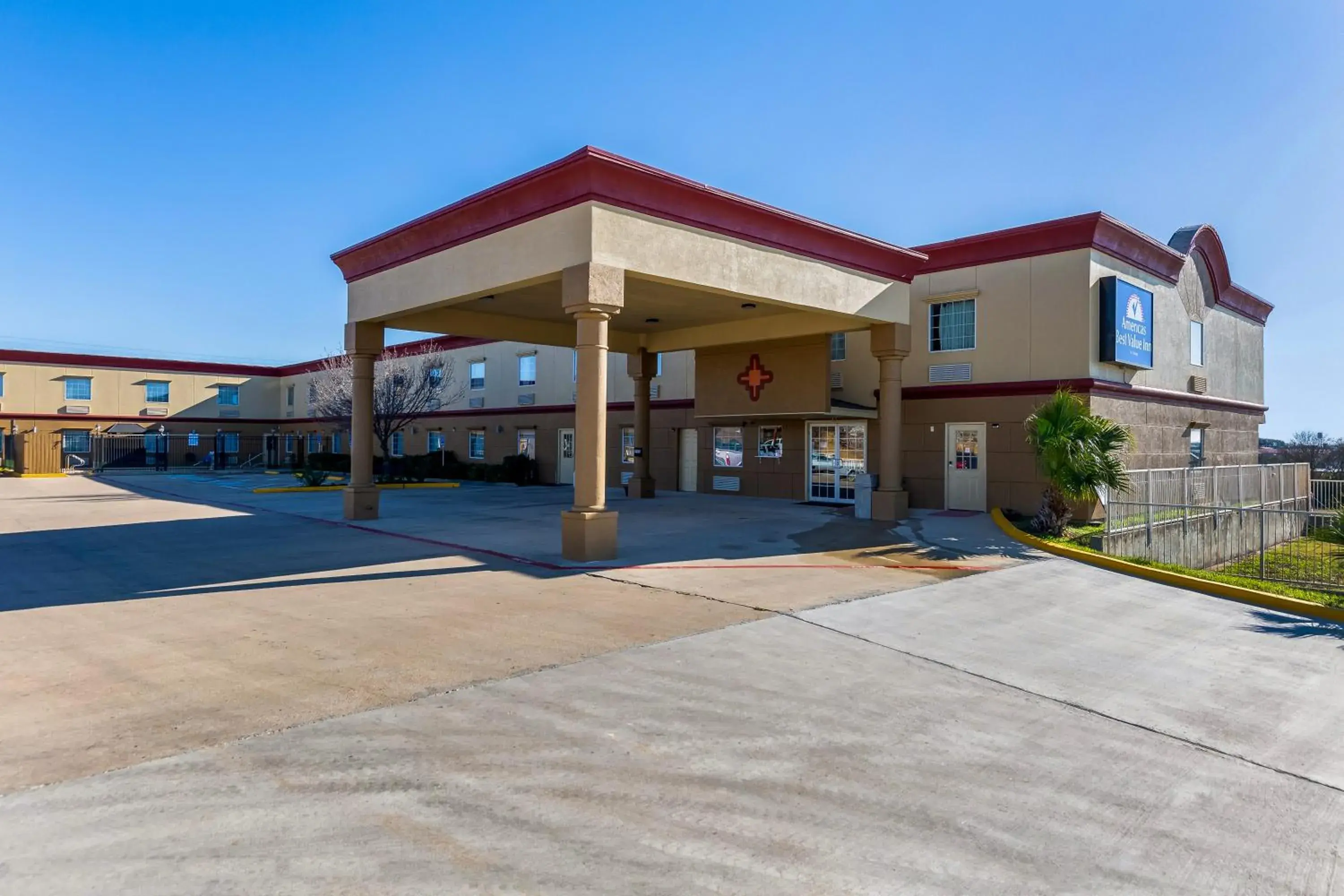 Property building in Americas Best Value Inn - Temple Property building in Americas Best Value Inn - Temple