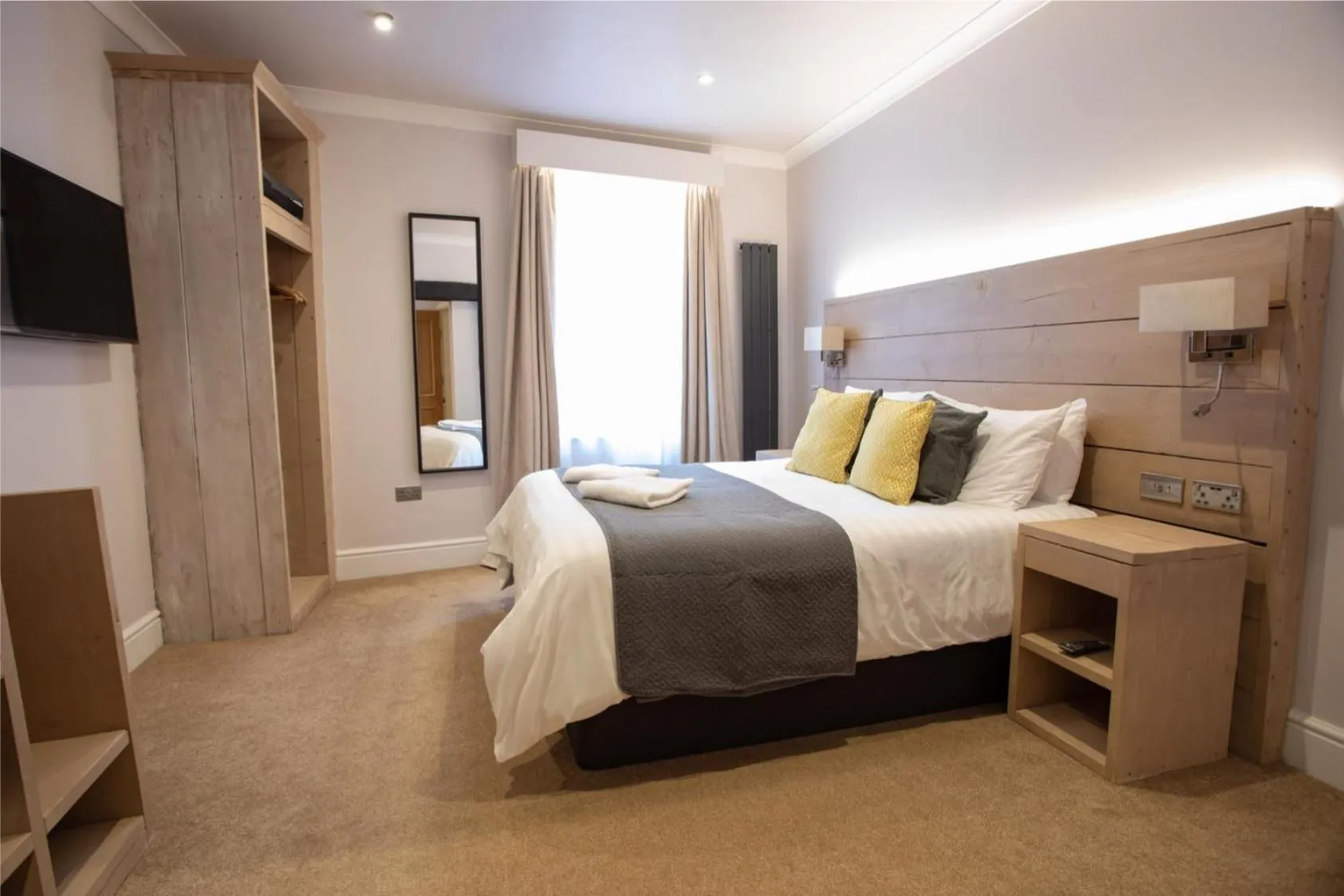 Bedroom, Bed in The Vanguard York - Private Residence