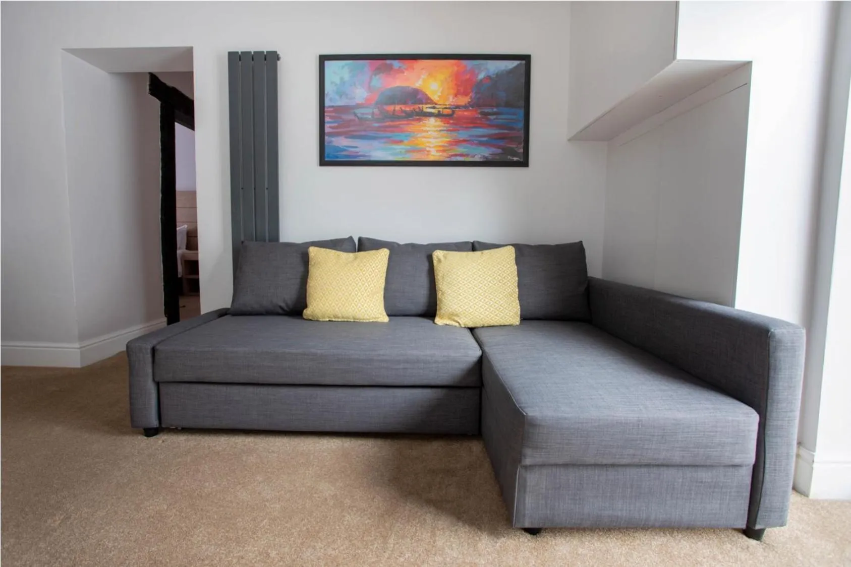 Living room in The Vanguard York - Private Residence