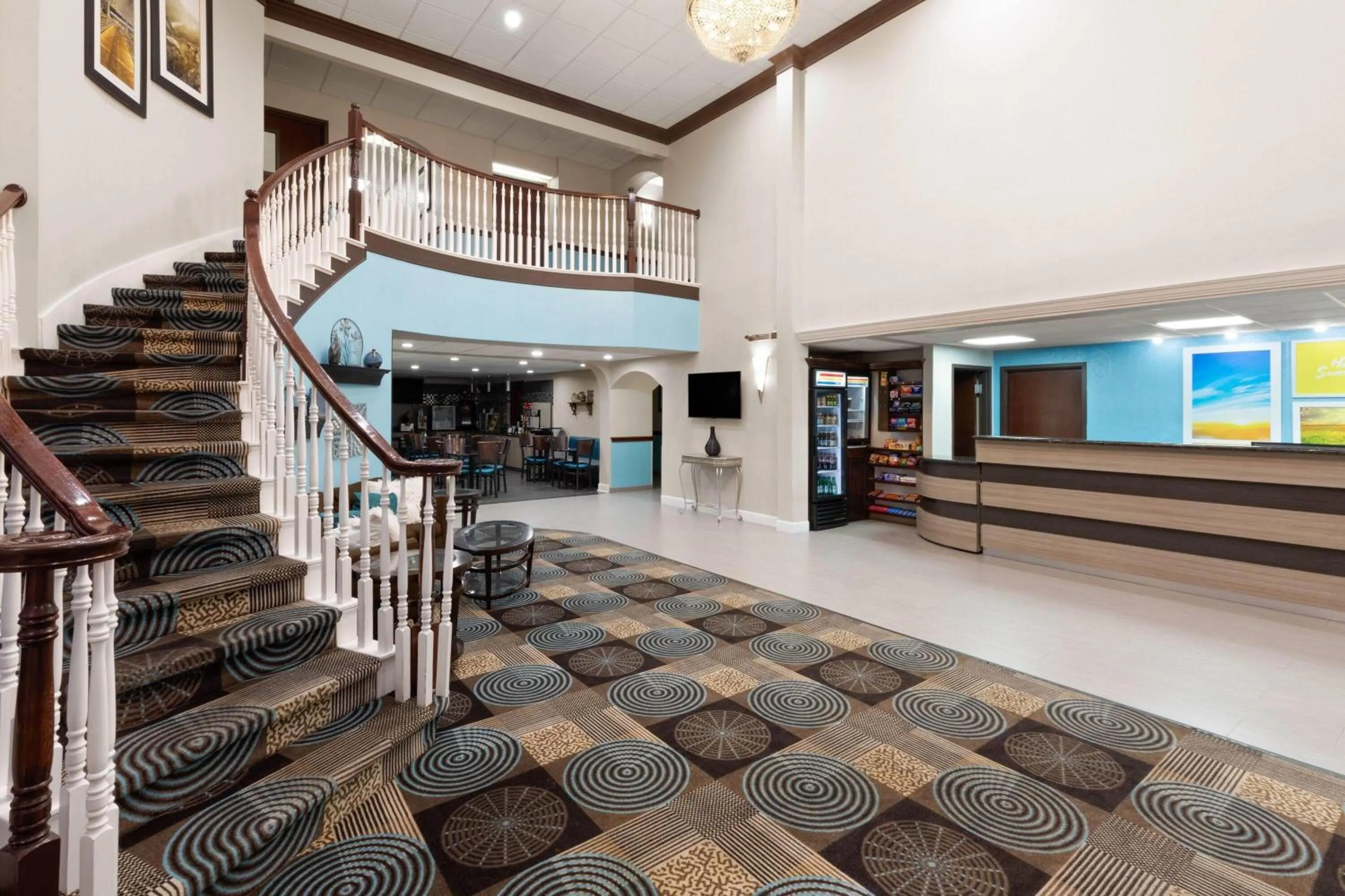 Lobby or reception in Days Inn & Suites by Wyndham Sam Houston Tollway